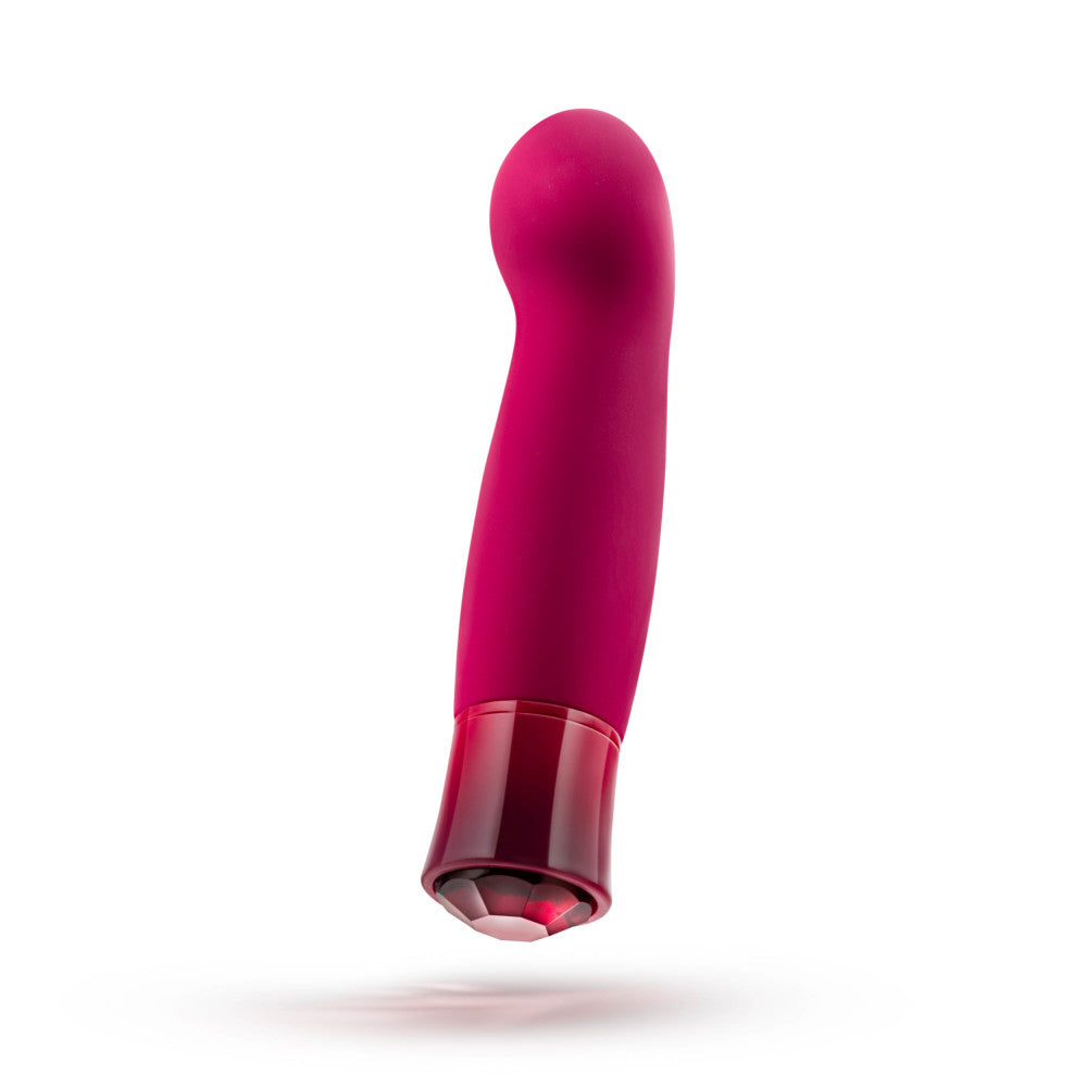 Oh My Gem By Blush® | Classy: 5.5 Inch Warming G Spot Stimulation Vibrator in Garnet with Powerful RumboTech™ Technology、mySite、bottomscart