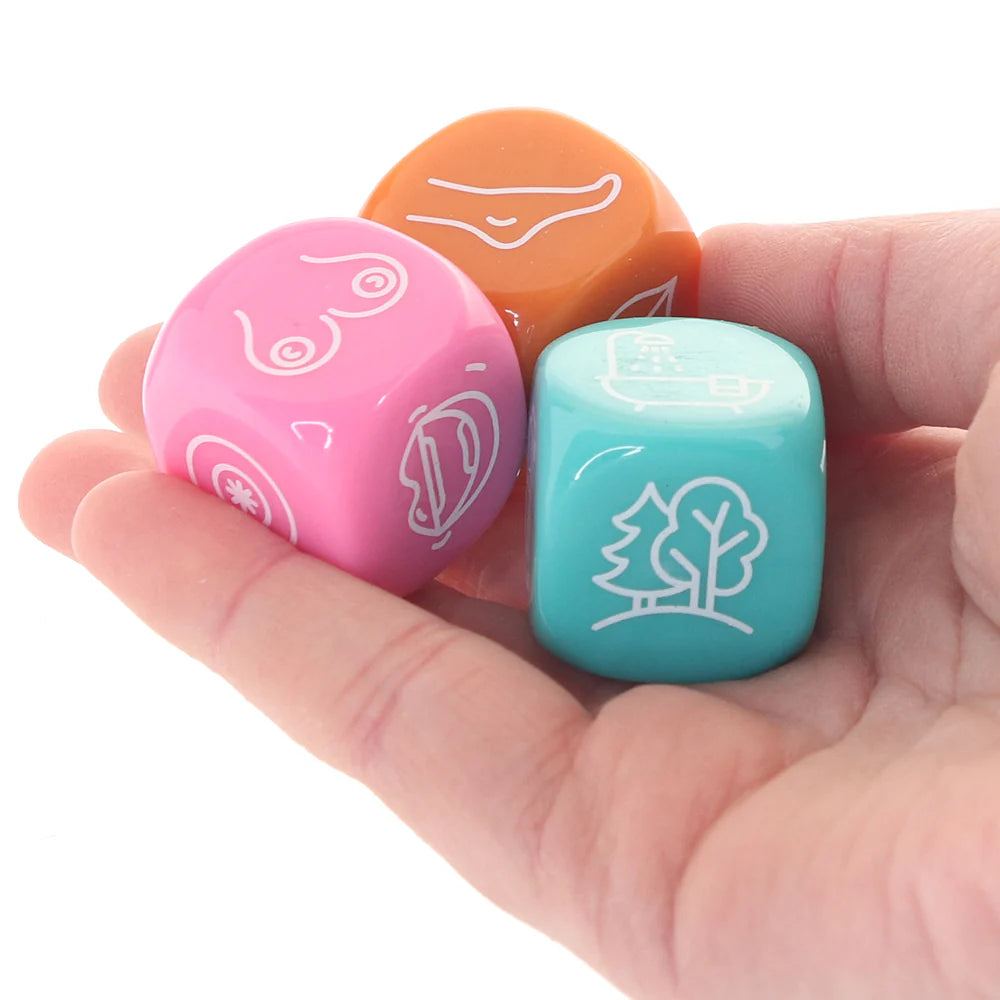 Roll With It Dice | Calexotics | Naught Bits | Icon Based Sex Dice Game、mySite、bottomscart