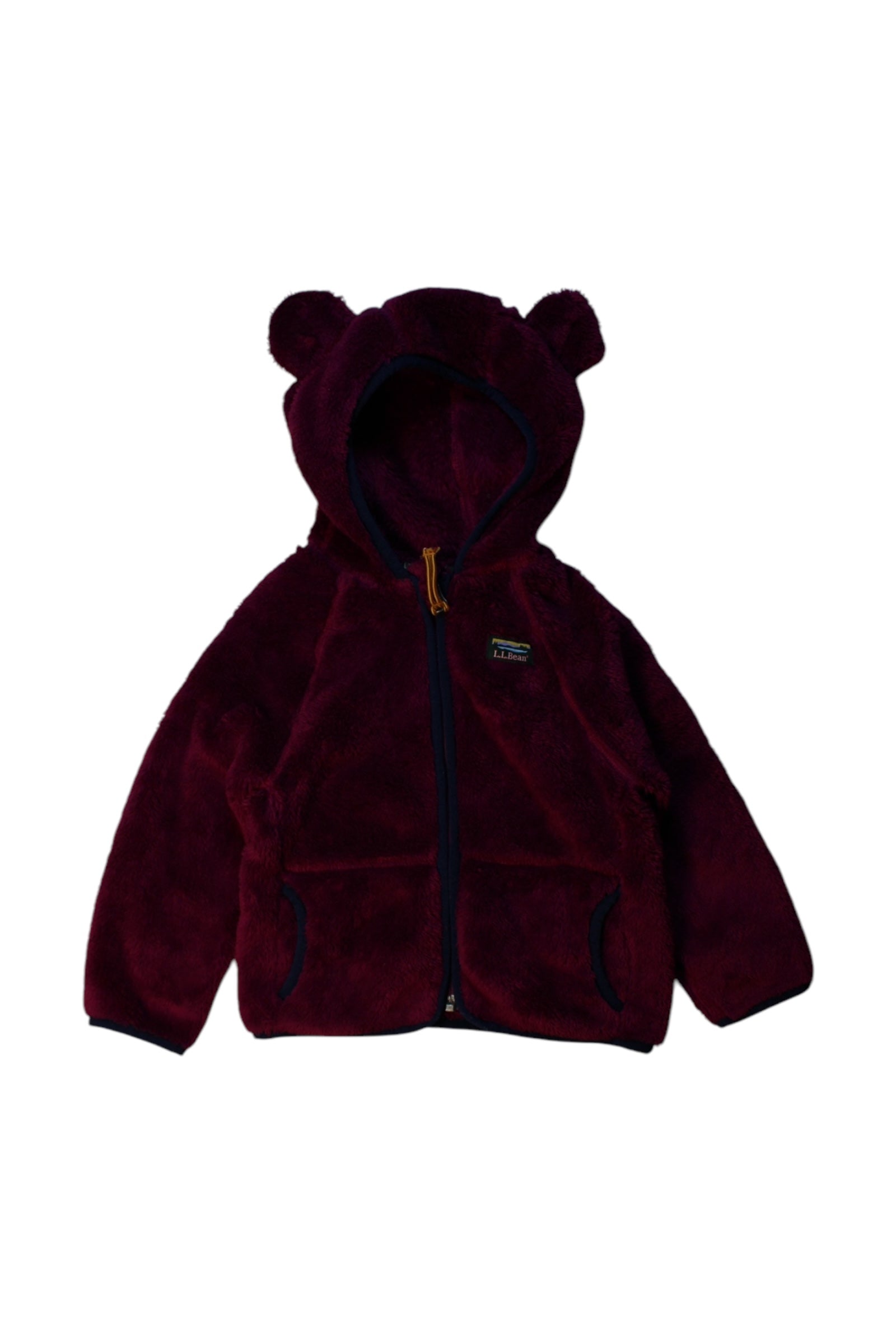 L.L.Bean Fleece Hooded Sweatshirt With Ears 12-18M、mySite、g9winljtr