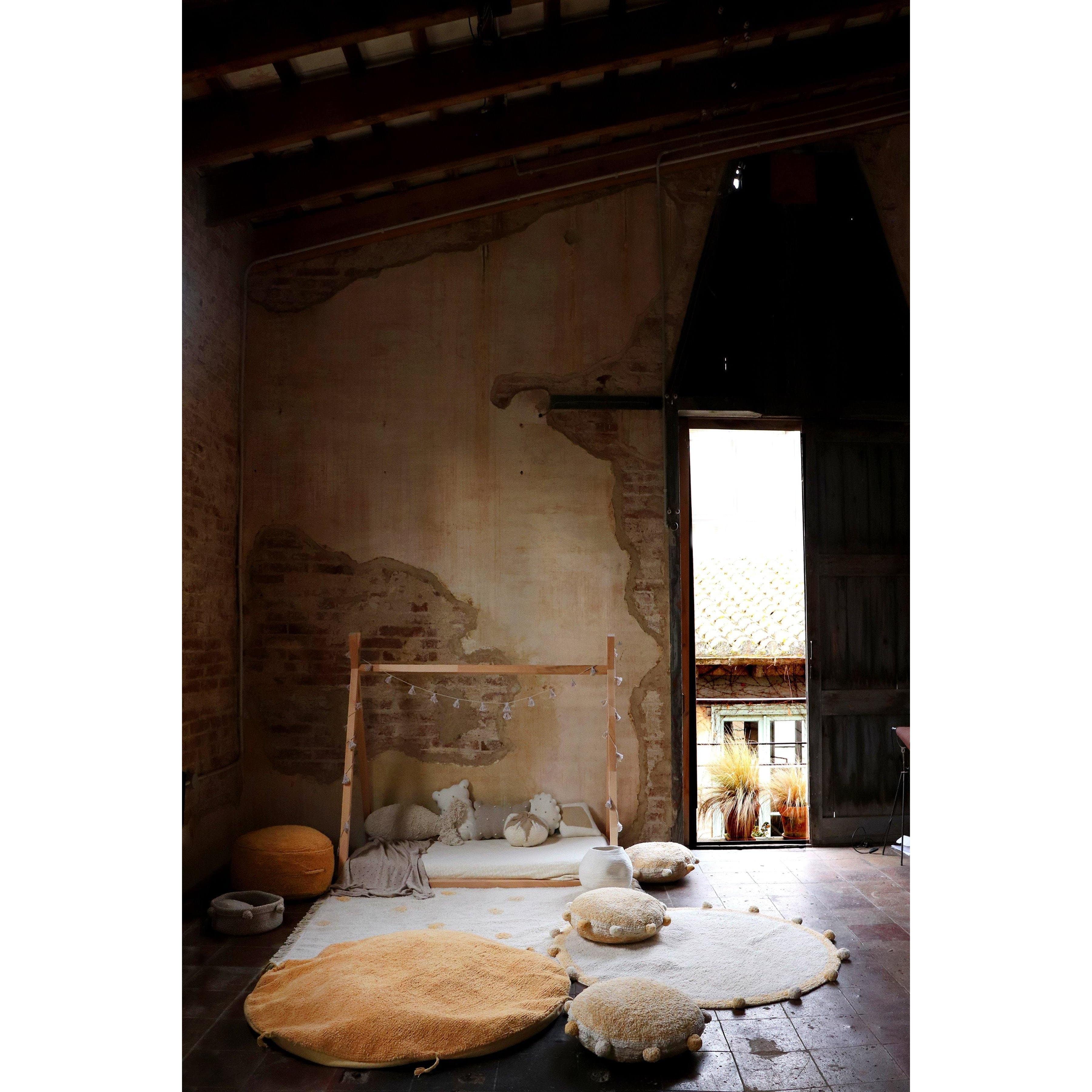 Hippy Dots Natural Honey Washable Area Rug、mySite、gigharbornorthrealestate