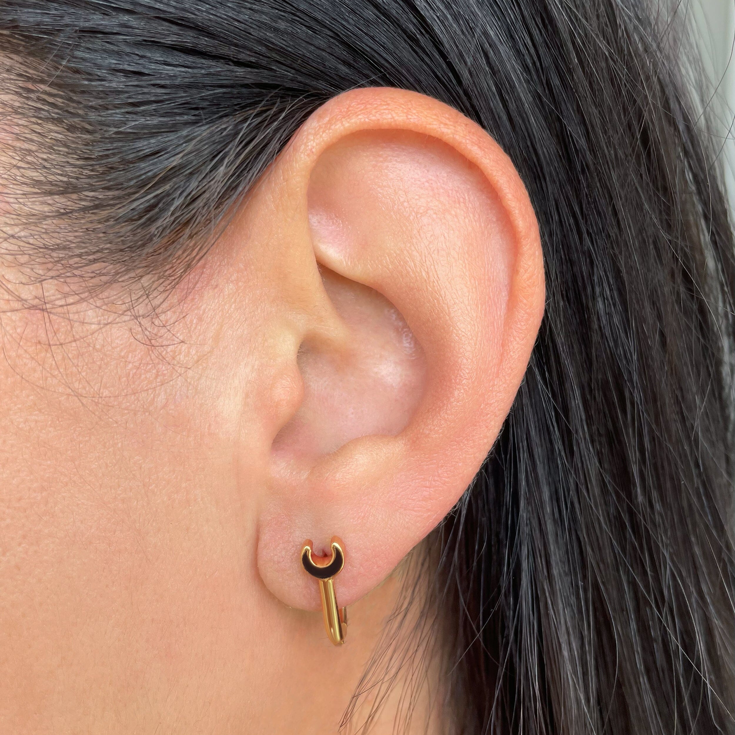 Enamel Earrings - Celestia Hoops、mySite、hinf8tx79