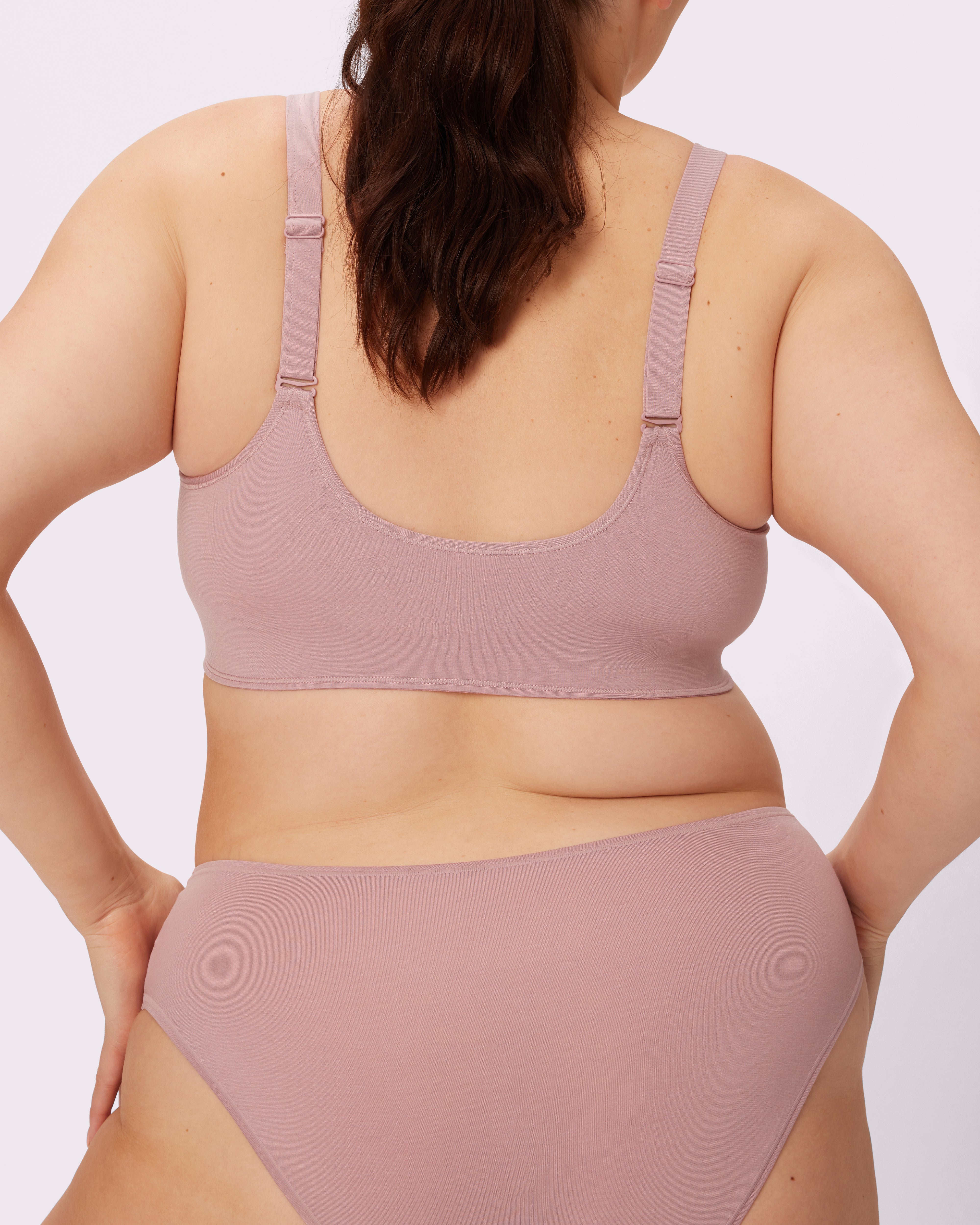 Vintage Soft Scoop Bralette | New:Cotton | Archive (Dusty Rose)、mySite、bengalsvssteelers