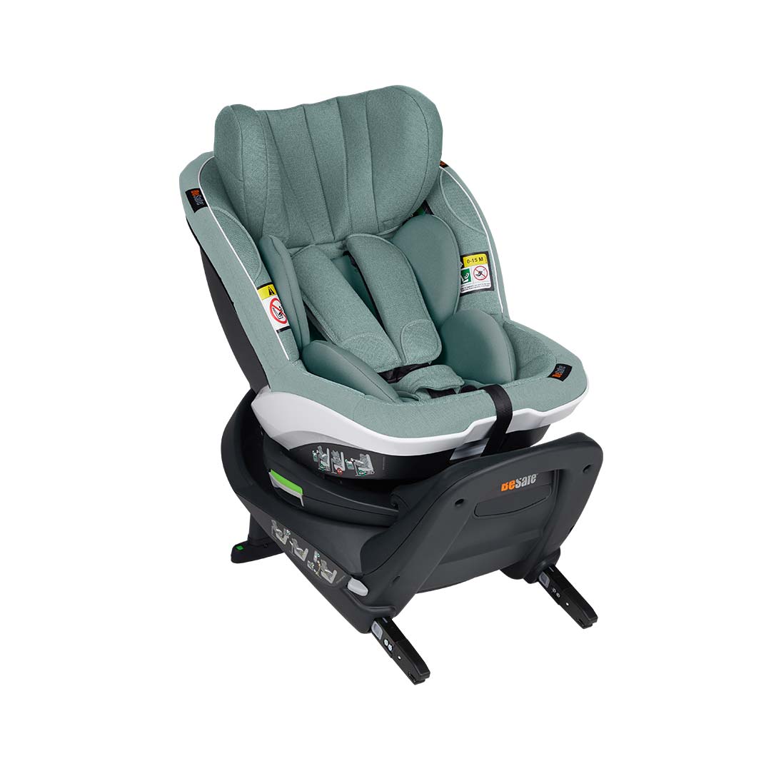  BeSafe iZi Turn i-Size Car Seat - Sea Green Melange、mySite、merchandisen