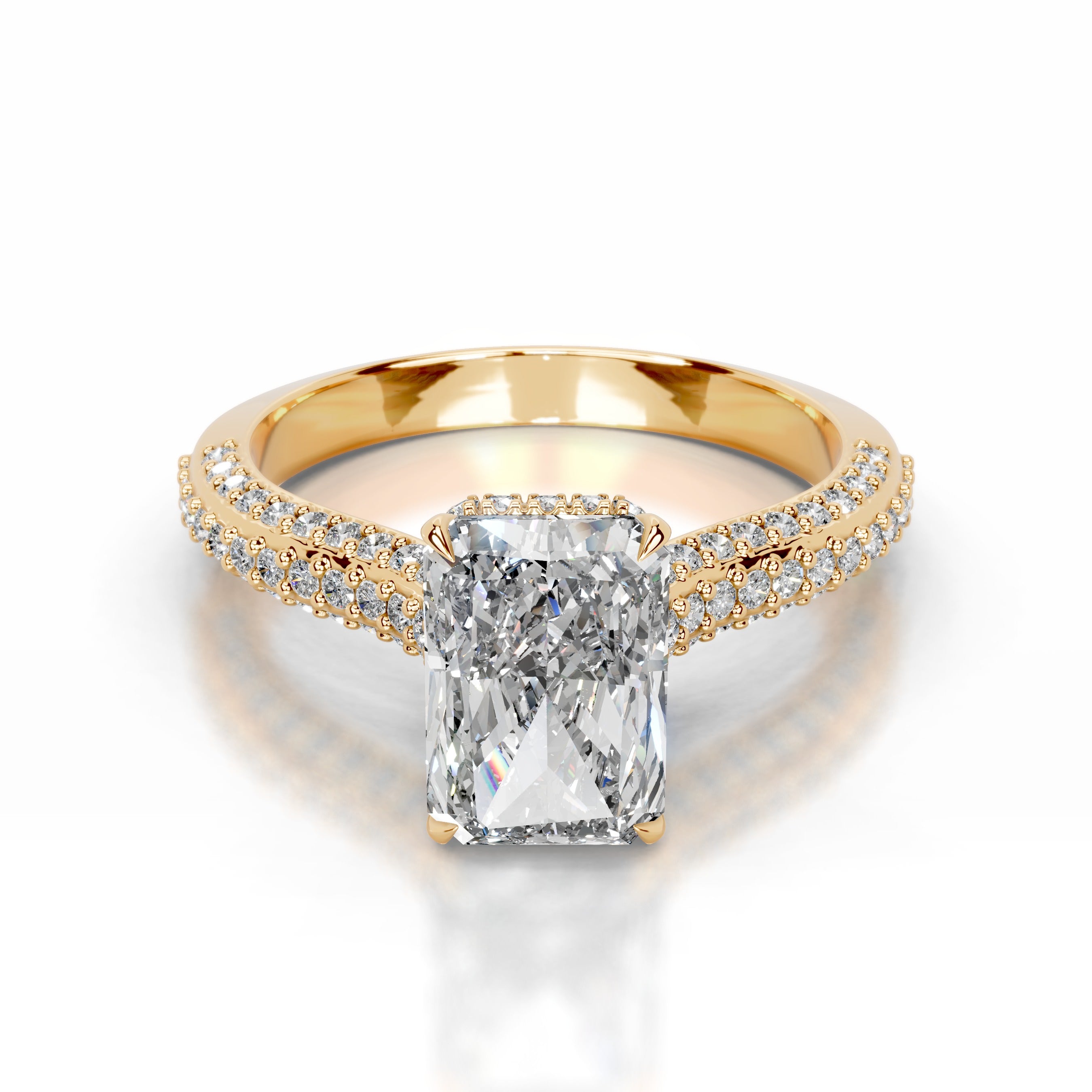 Joana Lab Grown Diamond Ring - 18K Yellow Gold、mySite、hinf8tx79