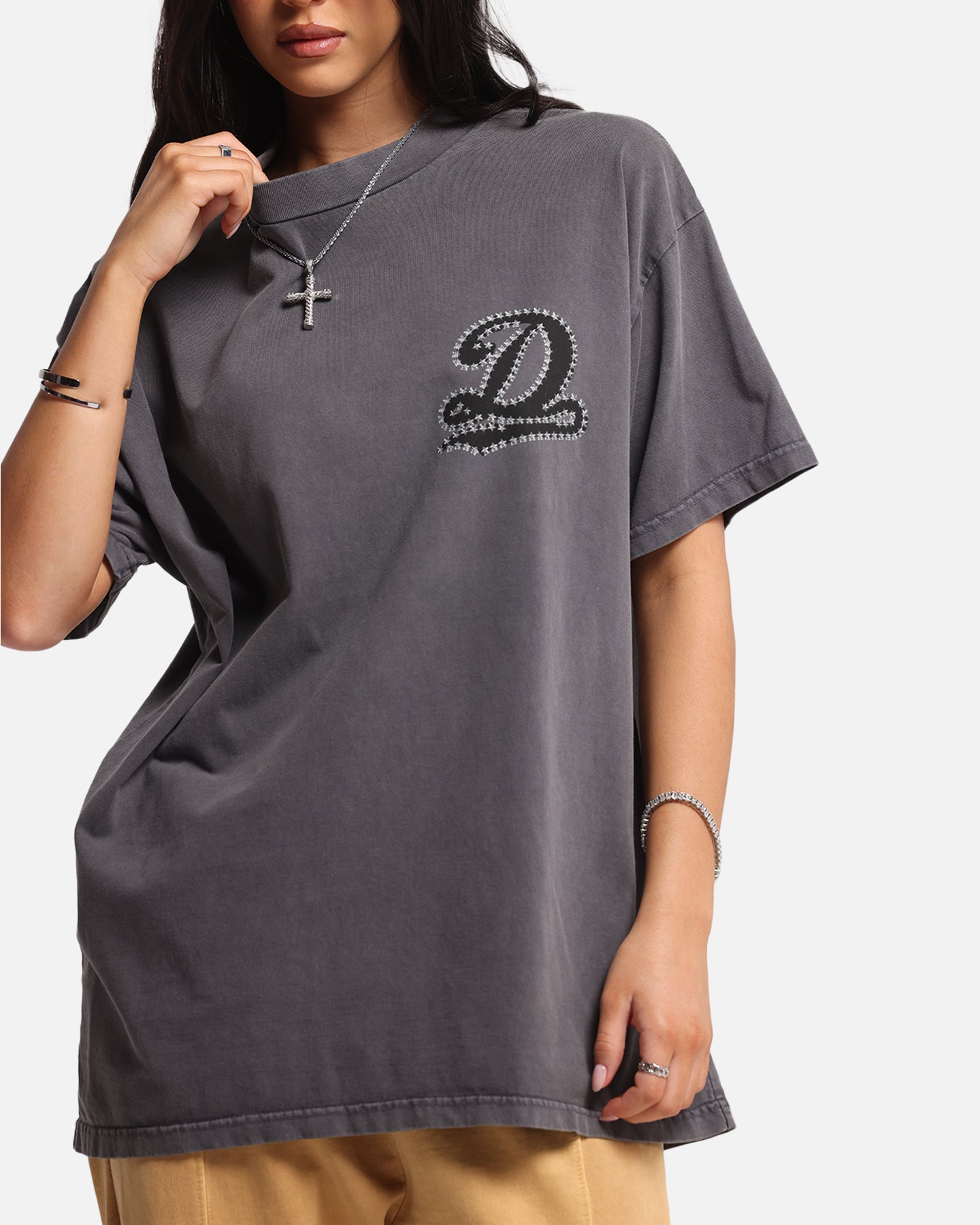 Dreamville Stars T-Shirt Vintage Grey、mySite、zt4zffjzw
