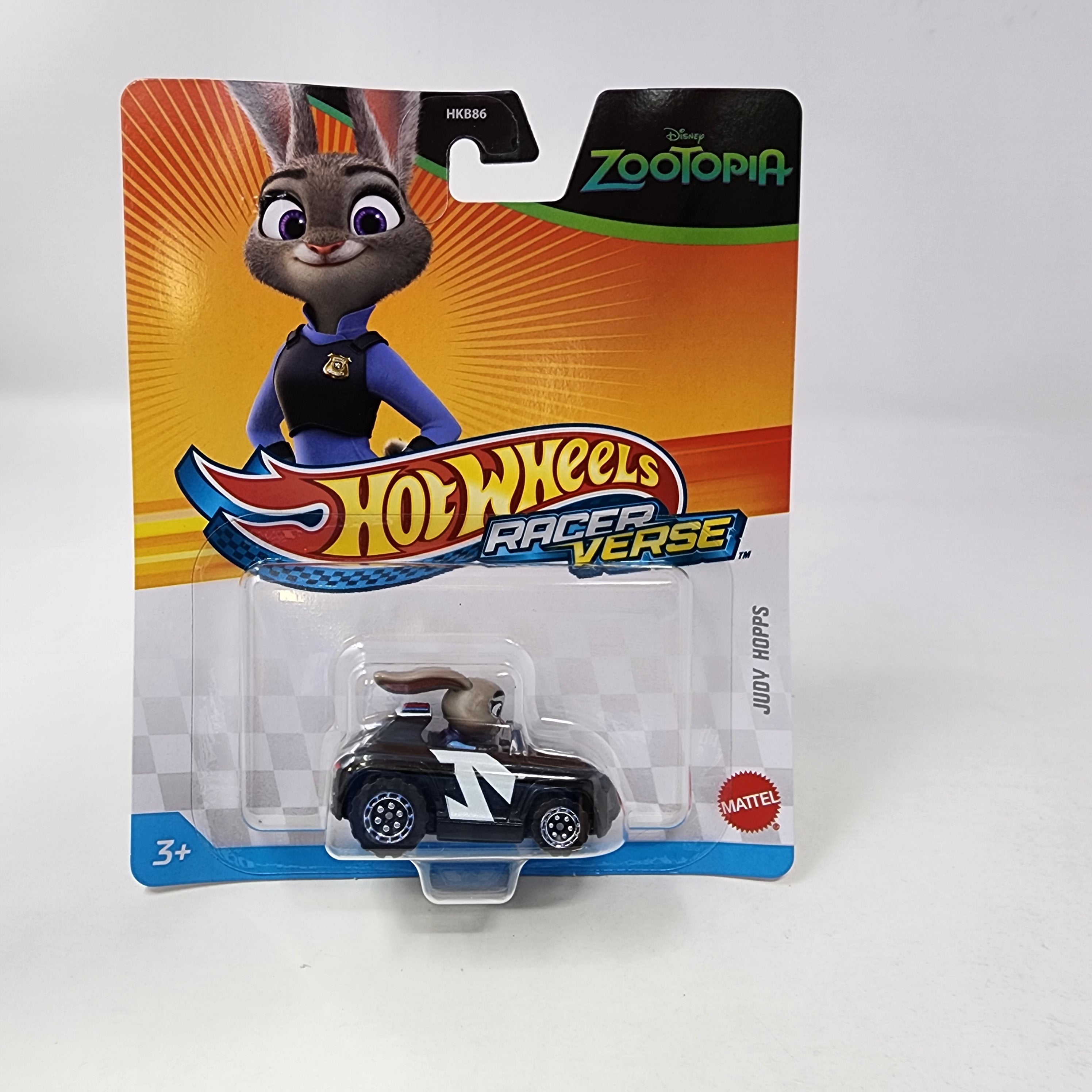 Judy Hopps Zootopia Disney * 2025 Hot Wheels Racer Verse Case C、mySite、hgirdovlk