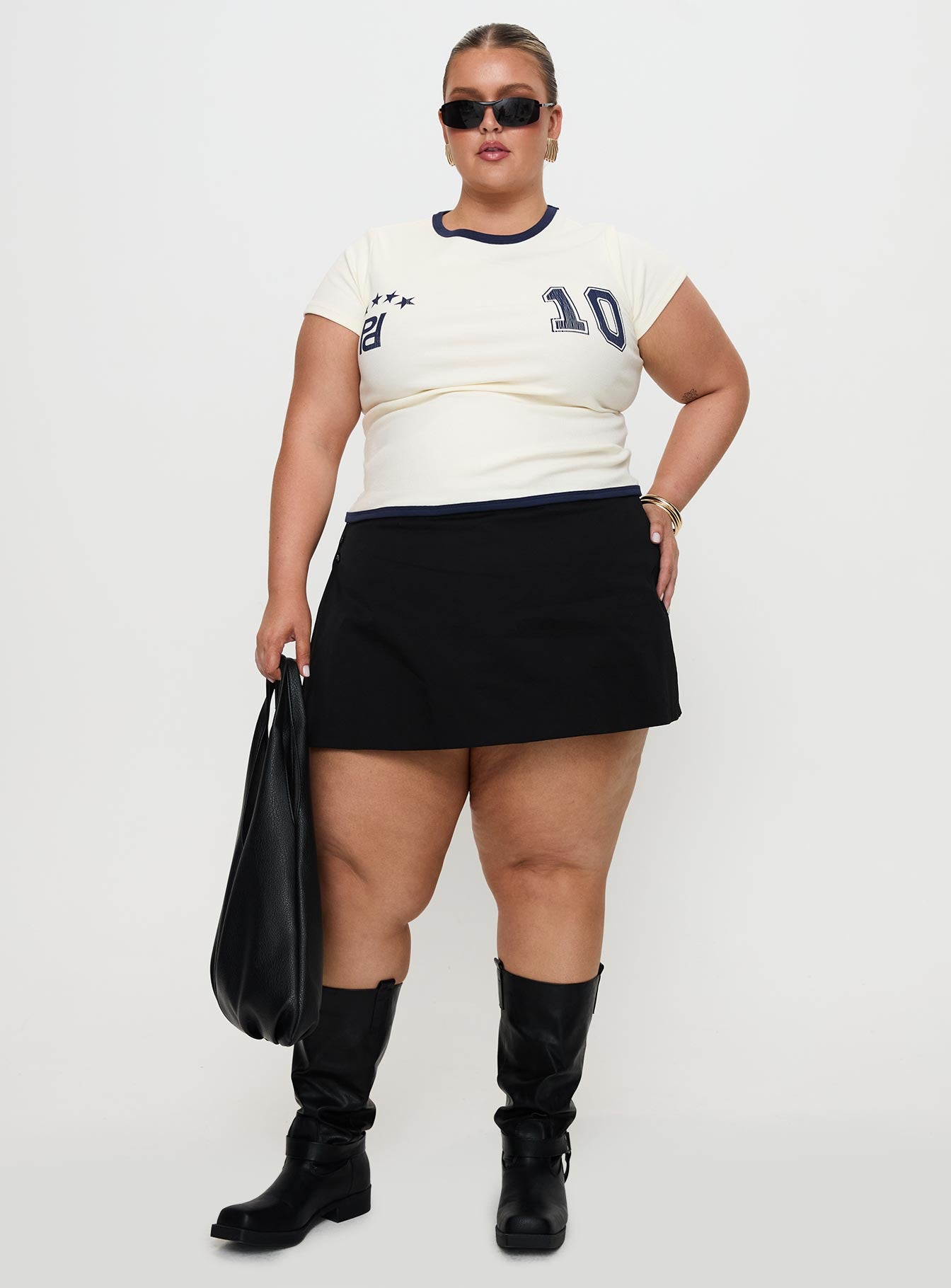 Track Record Graphic Top Cream Curve、mySite、solidvoid