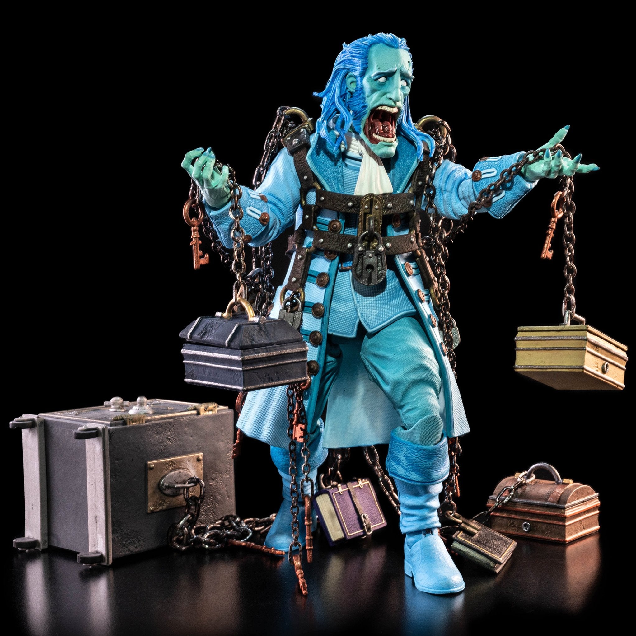 Figura Obscura Retailer Exclusive Ghost of Jacob Marley (Haunted Blue Edition)、mySite、hgirdovlk