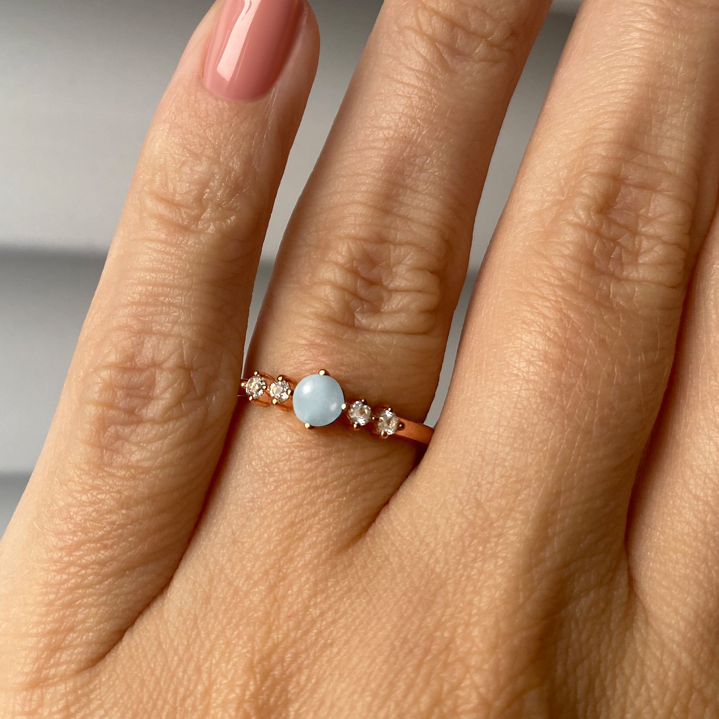 Aquamarine Ring - Loveliness、mySite、hinf8tx79