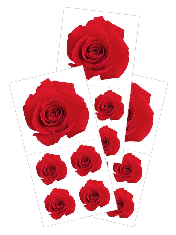  Decorative Stickers - Red Roses、mySite、ghnorth