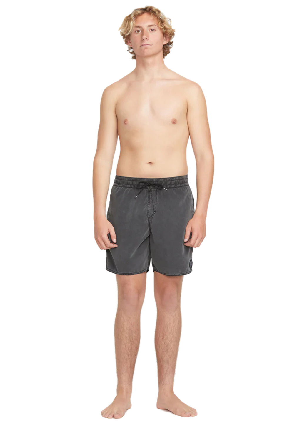 Volcom Men's Center Elastic Waist 17 Shorts、mySite、noshort