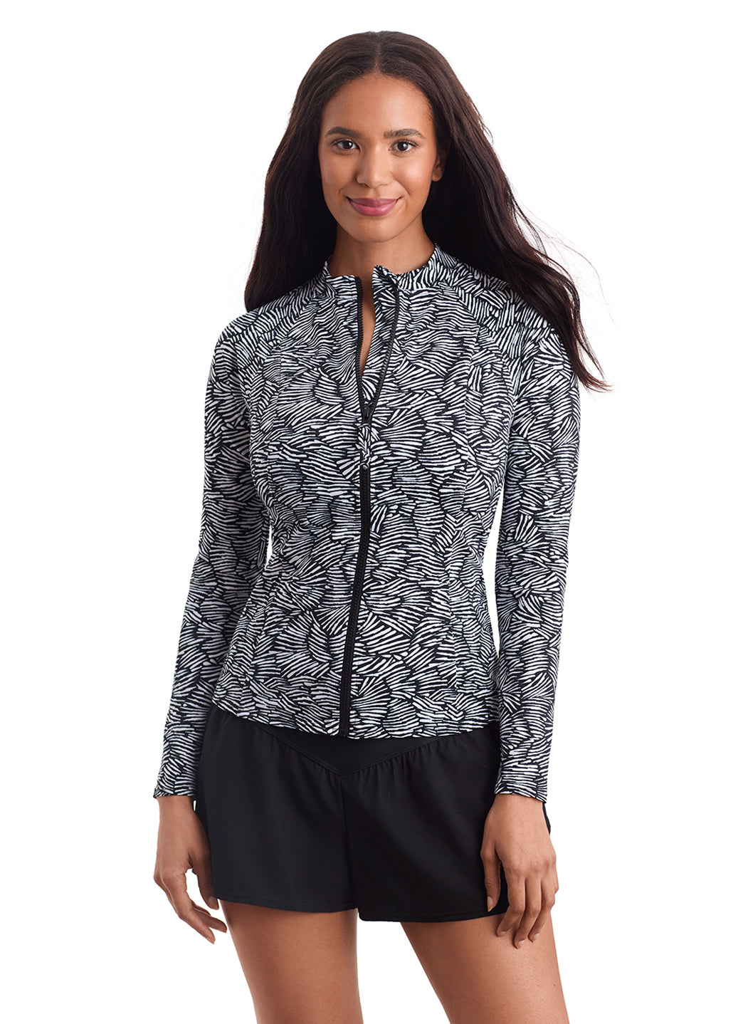 Shape Solver SPORT Women's Shape Shifter Sunshirt、mySite、noshort