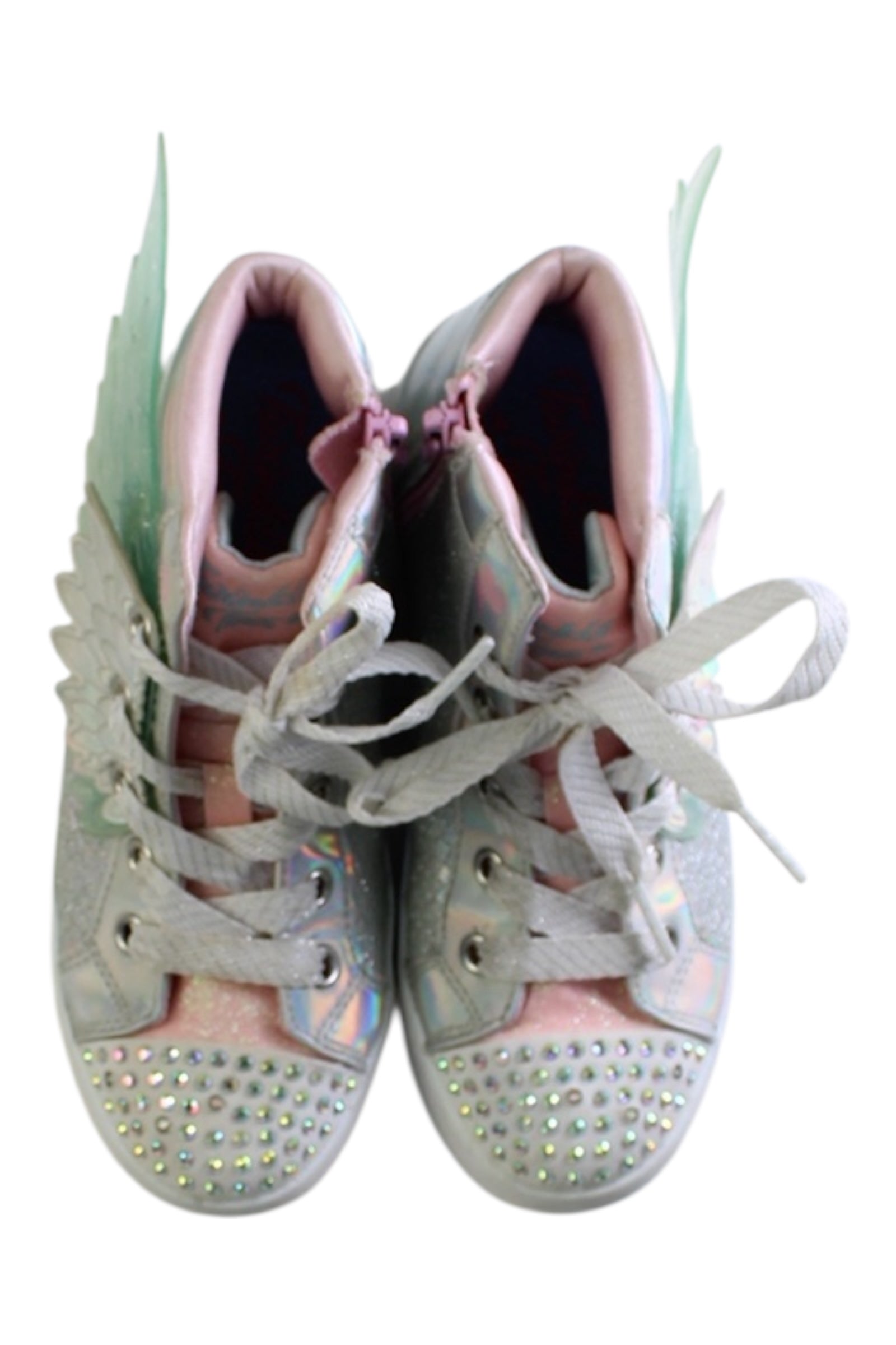 Skechers Winged Glitter Sneakers Size EU30、mySite、g9winljtr