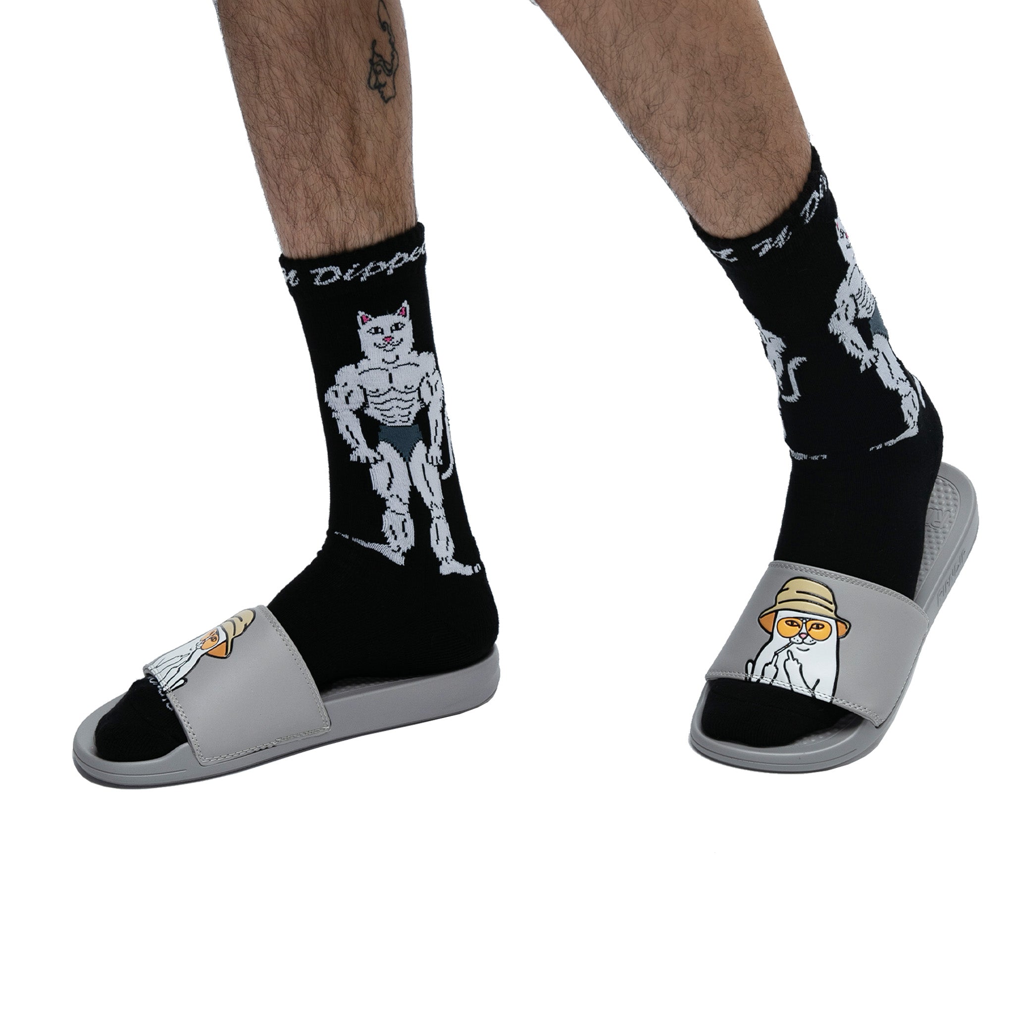  Ripped N Dipped Socks (Black)、mySite、merchandisen