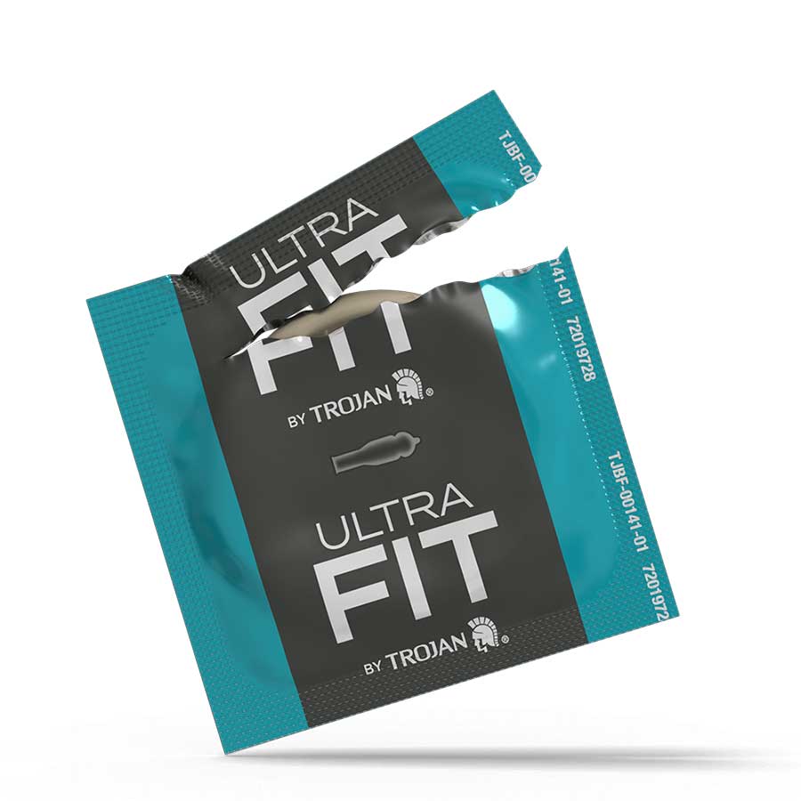 Trojan Ultrafit Sensitive Tip Latex Condoms 10 Pack、mySite、bottomscart