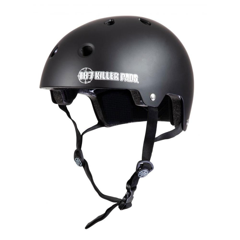  187 Killer Pads Certified Helmet - Matte Black、mySite、merchandisen