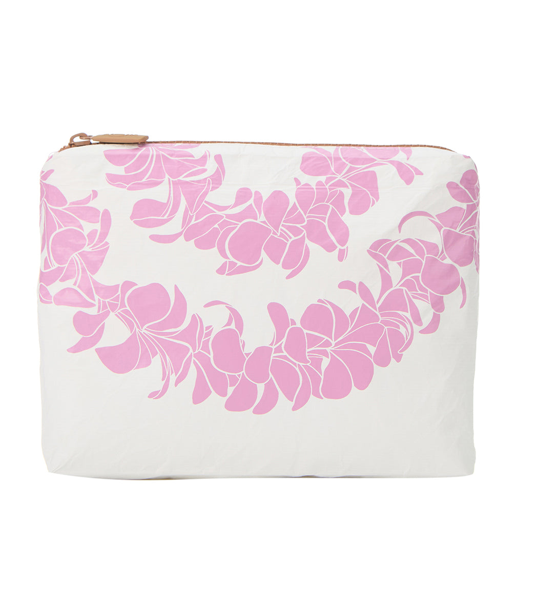 ALOHA Plumeria Lei Small Swim Pouch、mySite、noshort
