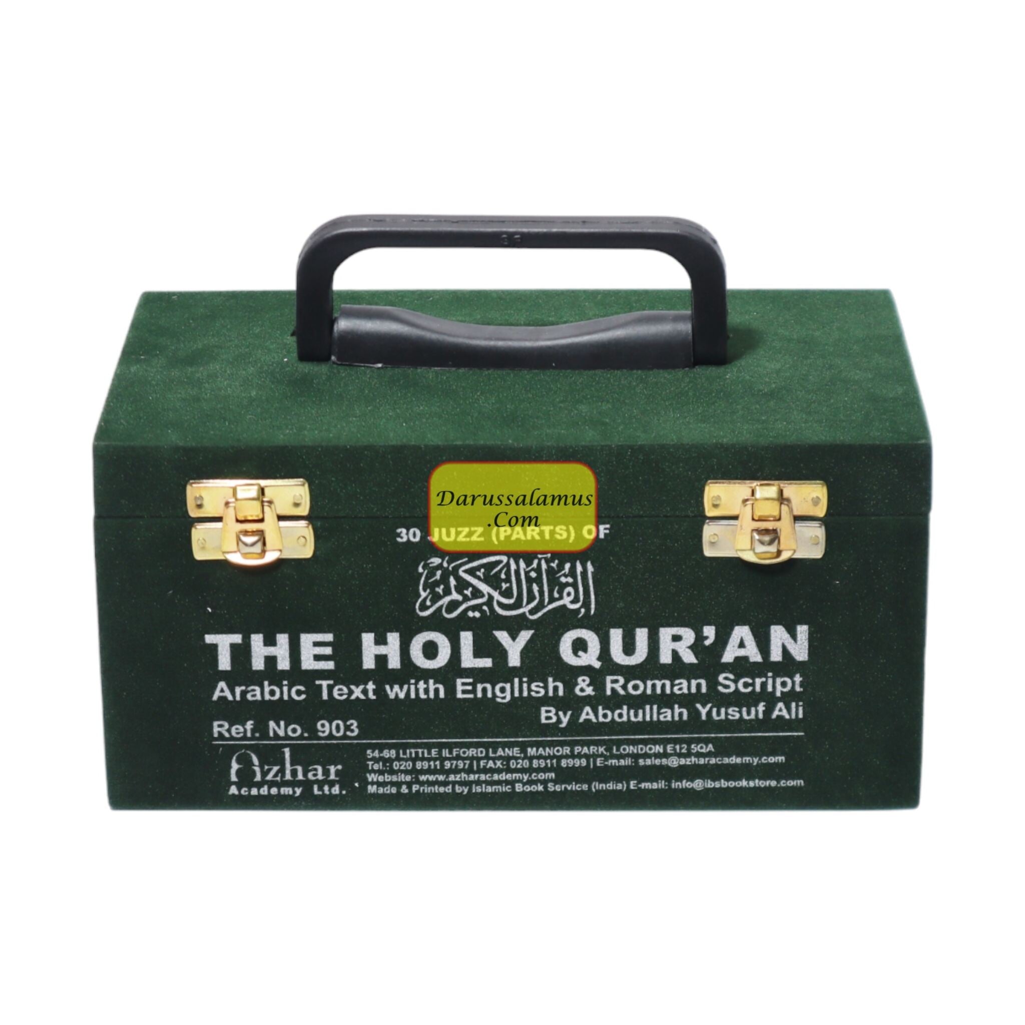 30 parts set of The Holy Quran with English Translation and Transliteration (Pocket Size) Ref 903、mySite、topwebapps