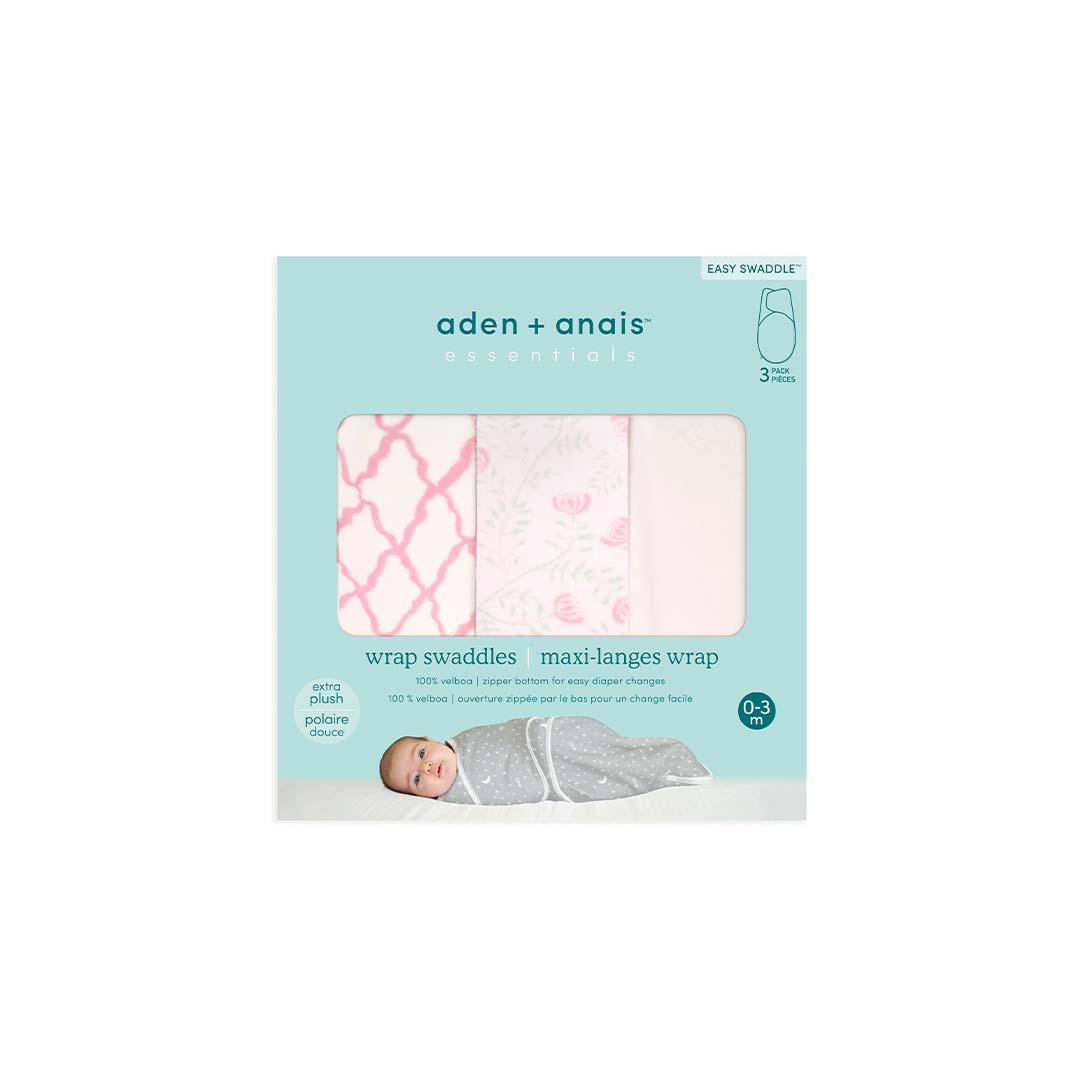  aden + anais Essentials Easy Swaddle Wraps - Arts + Crafts - 3 Pack、mySite、merchandisen