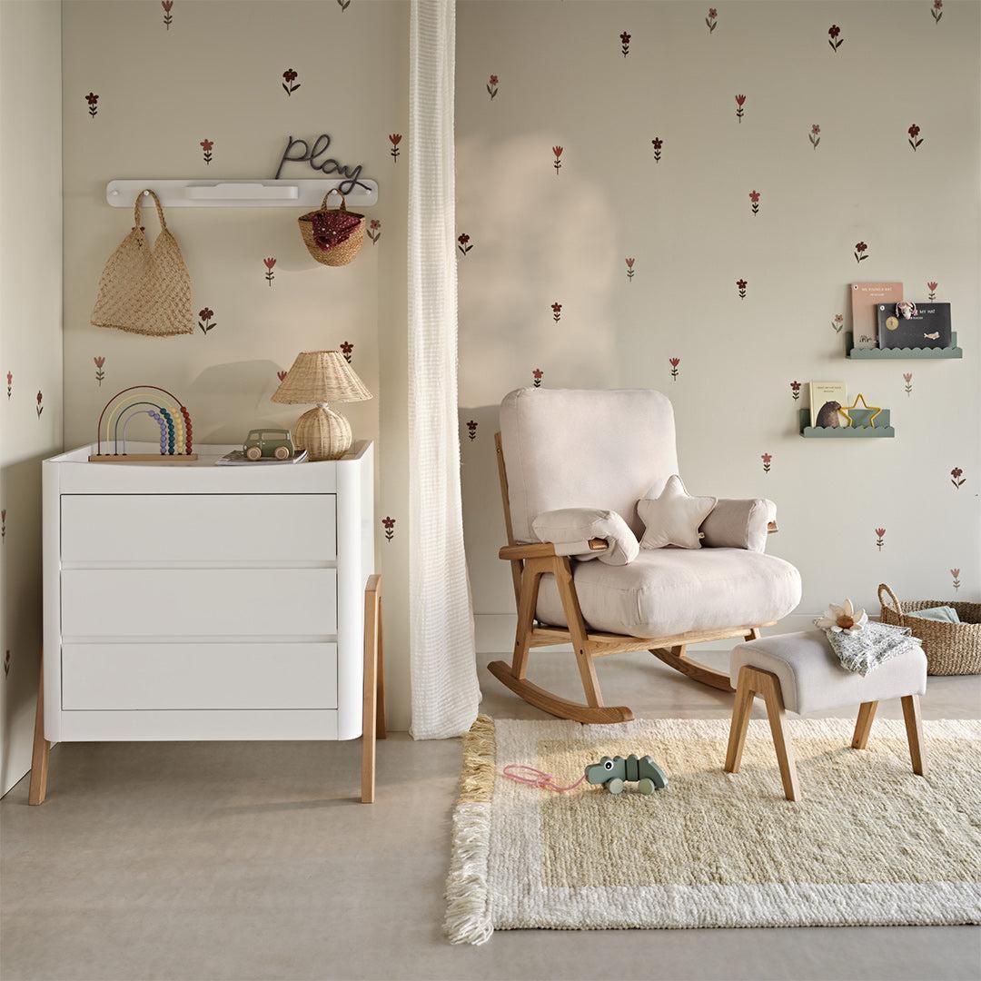  Gaia Hera Rocking Chair - Natural Oak + Barley、mySite、merchandisen