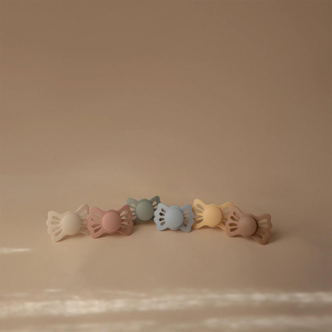  FRIGG Lucky Symmetrical Silicone Pacifier - 2 Pack - Honey Gold/Cream、mySite、merchandisen