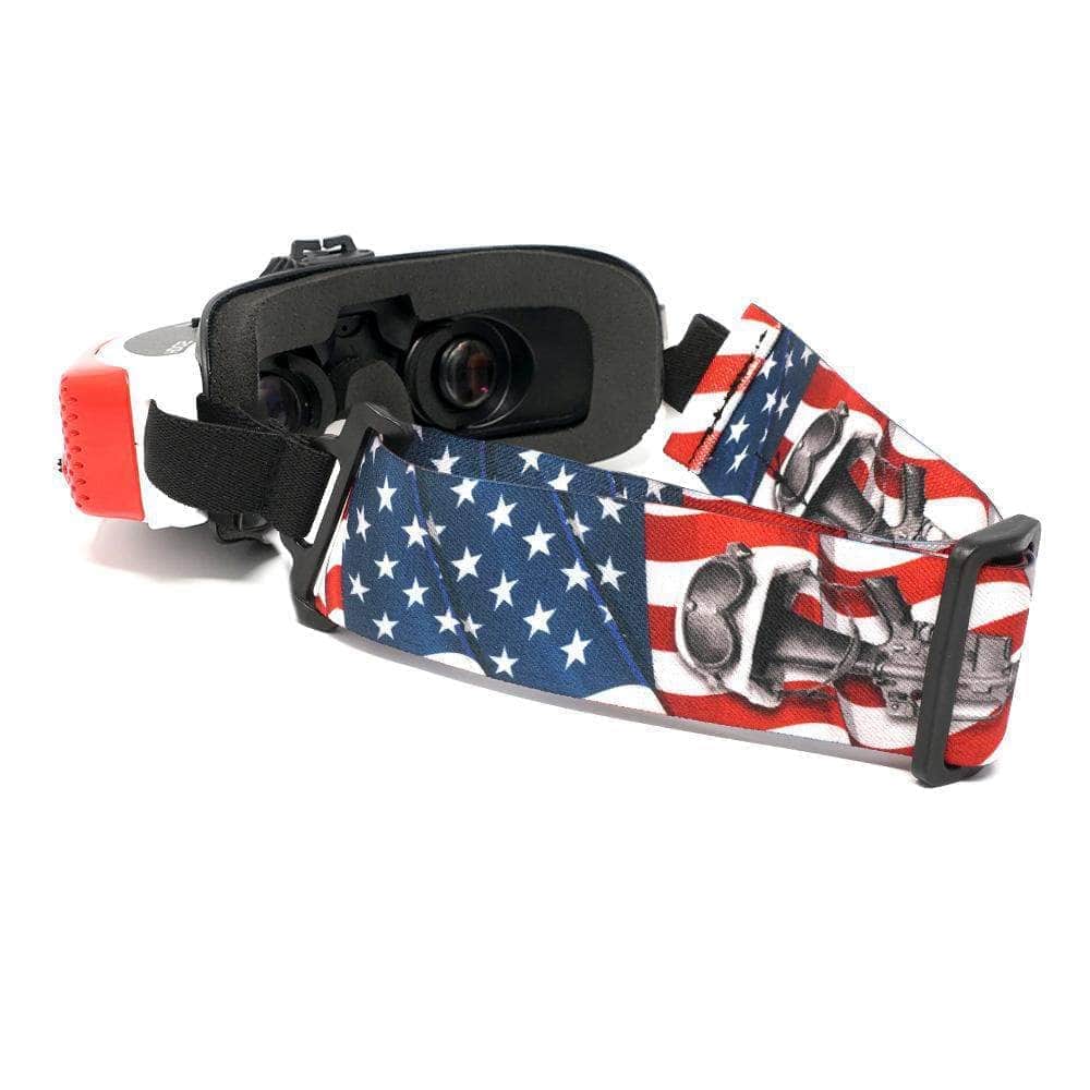  FatStraps 2 FPV Goggle Strap for Fatshark, Walksnail or DJI - Choose Your Style、mySite、merchandisen