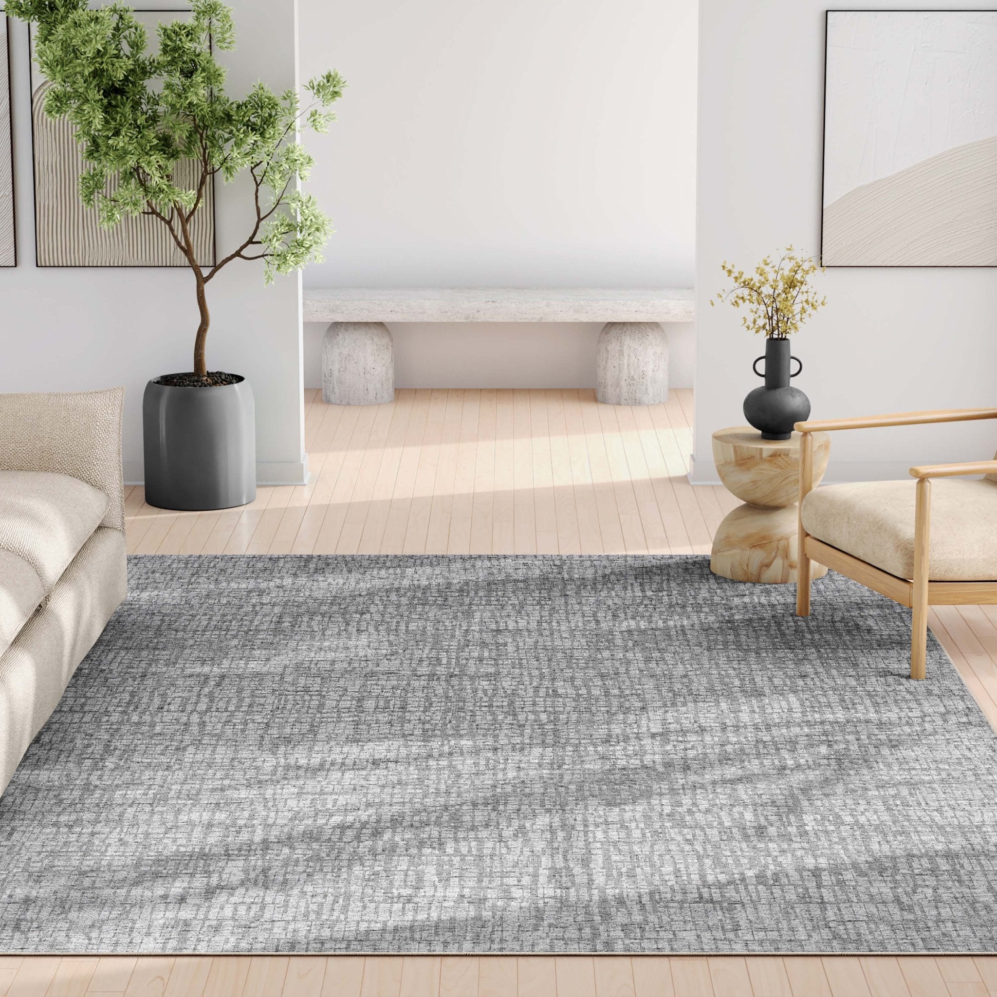 Nightscape Abstract Geometric Flatweave Rug、mySite、gigharbornorthrealestate