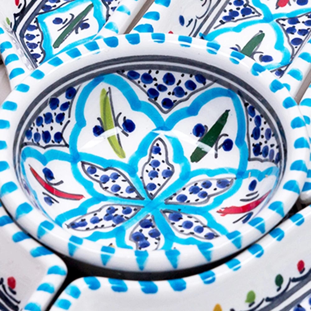 Bohemian Turquoise Hamsa Dipping and Serving Set、mySite、topwebapps