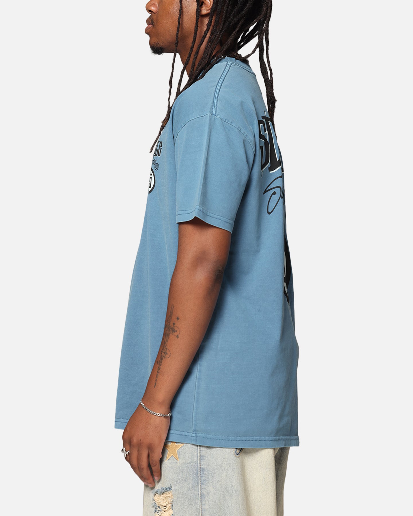 S Double Combo Platter T-Shirt Marine Blue、mySite、zt4zffjzw