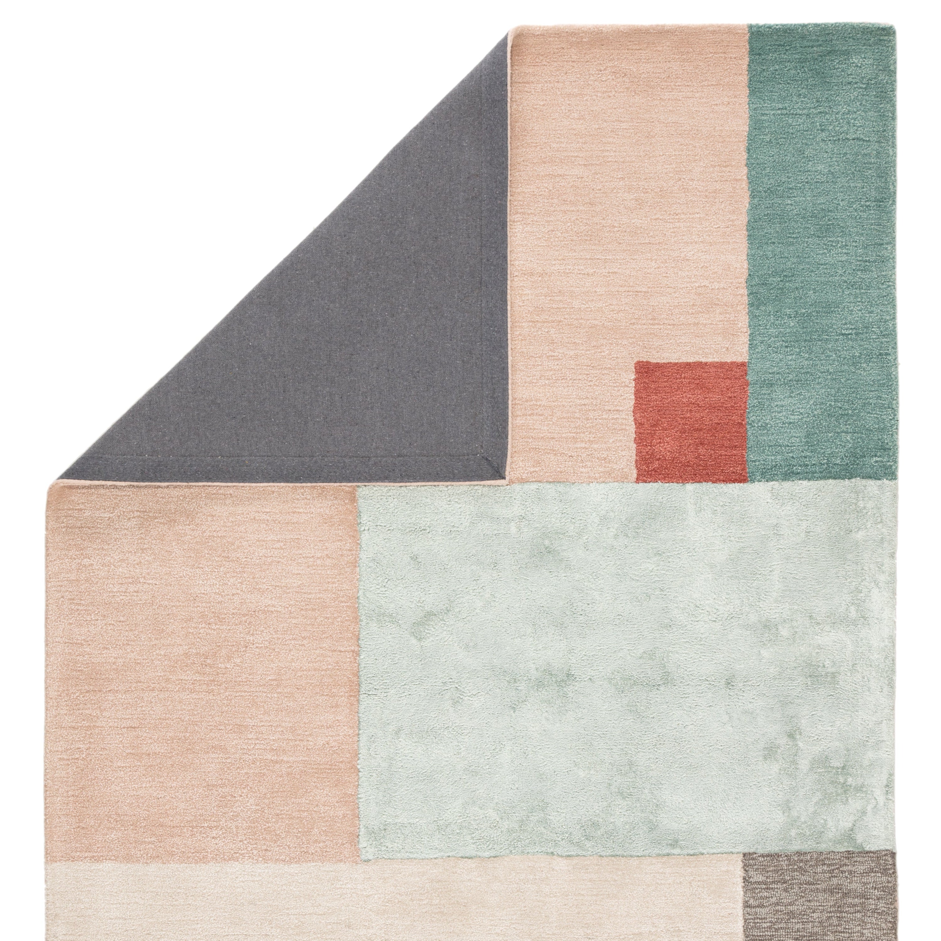 Segment Handmade Geometric Pink Red Area Rug、mySite、gigharbornorthrealestate