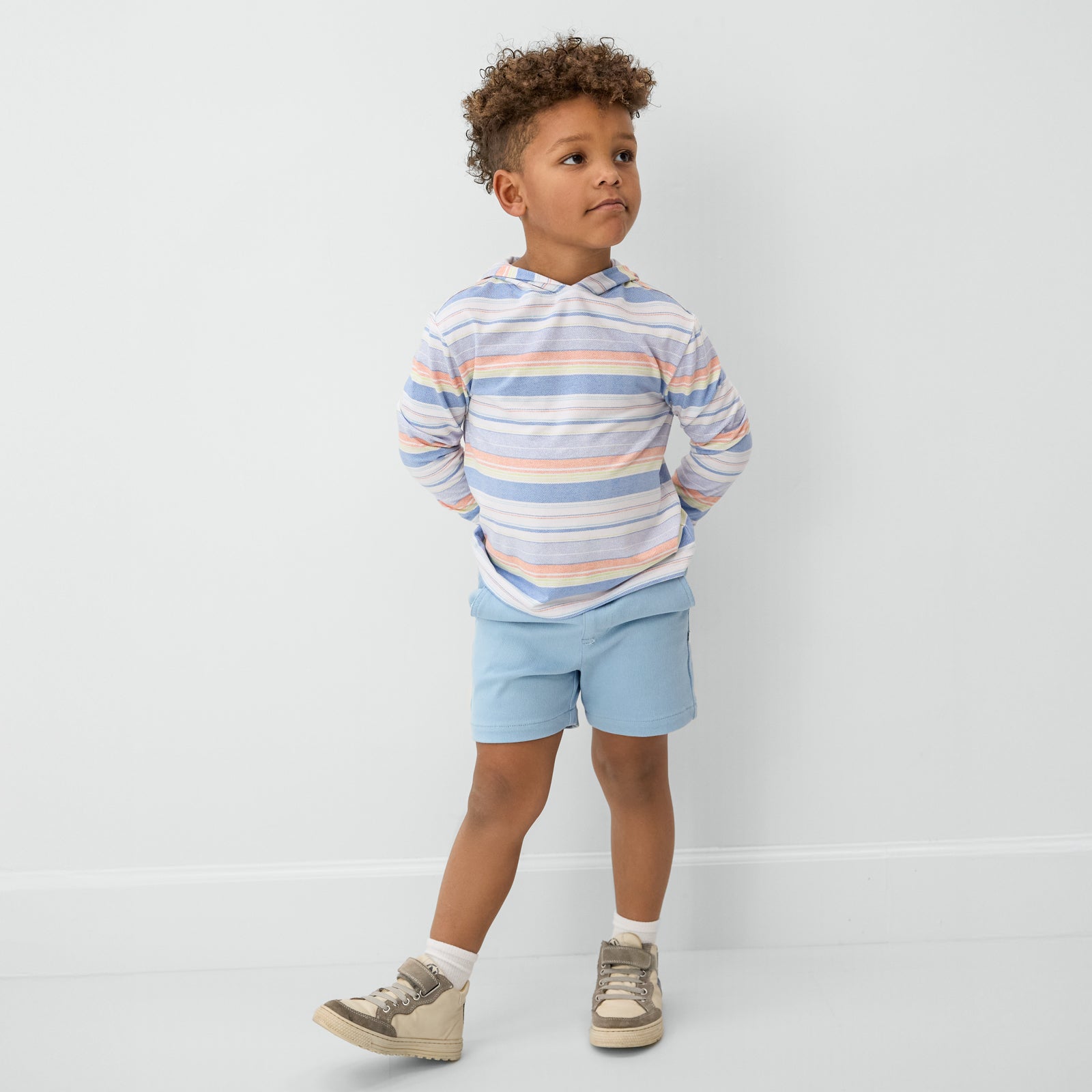  Beachy Stripe Hooded Tee、mySite、layawaytickets