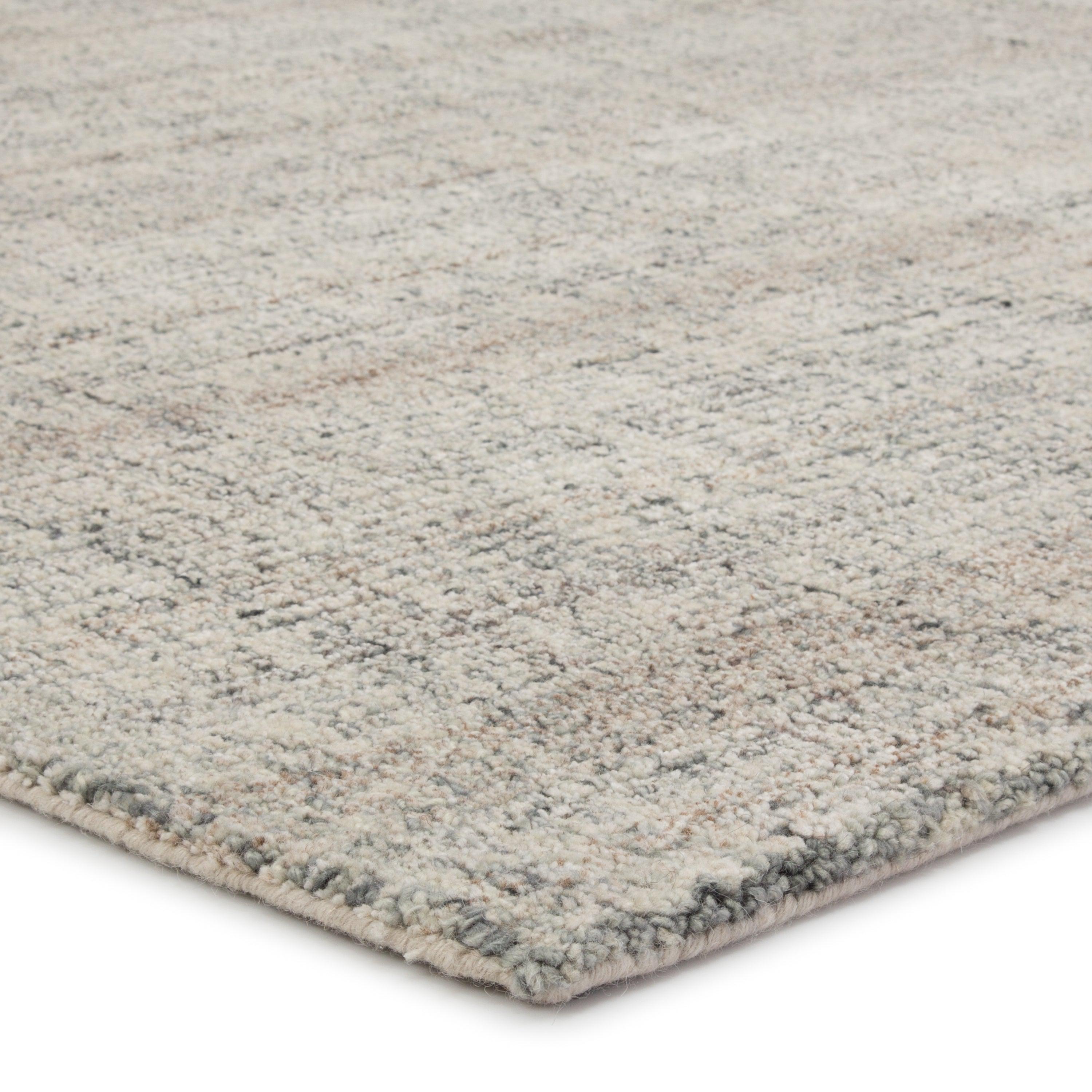Ritz Handmade Solid Gray Ivory Area Rug、mySite、gigharbornorthrealestate