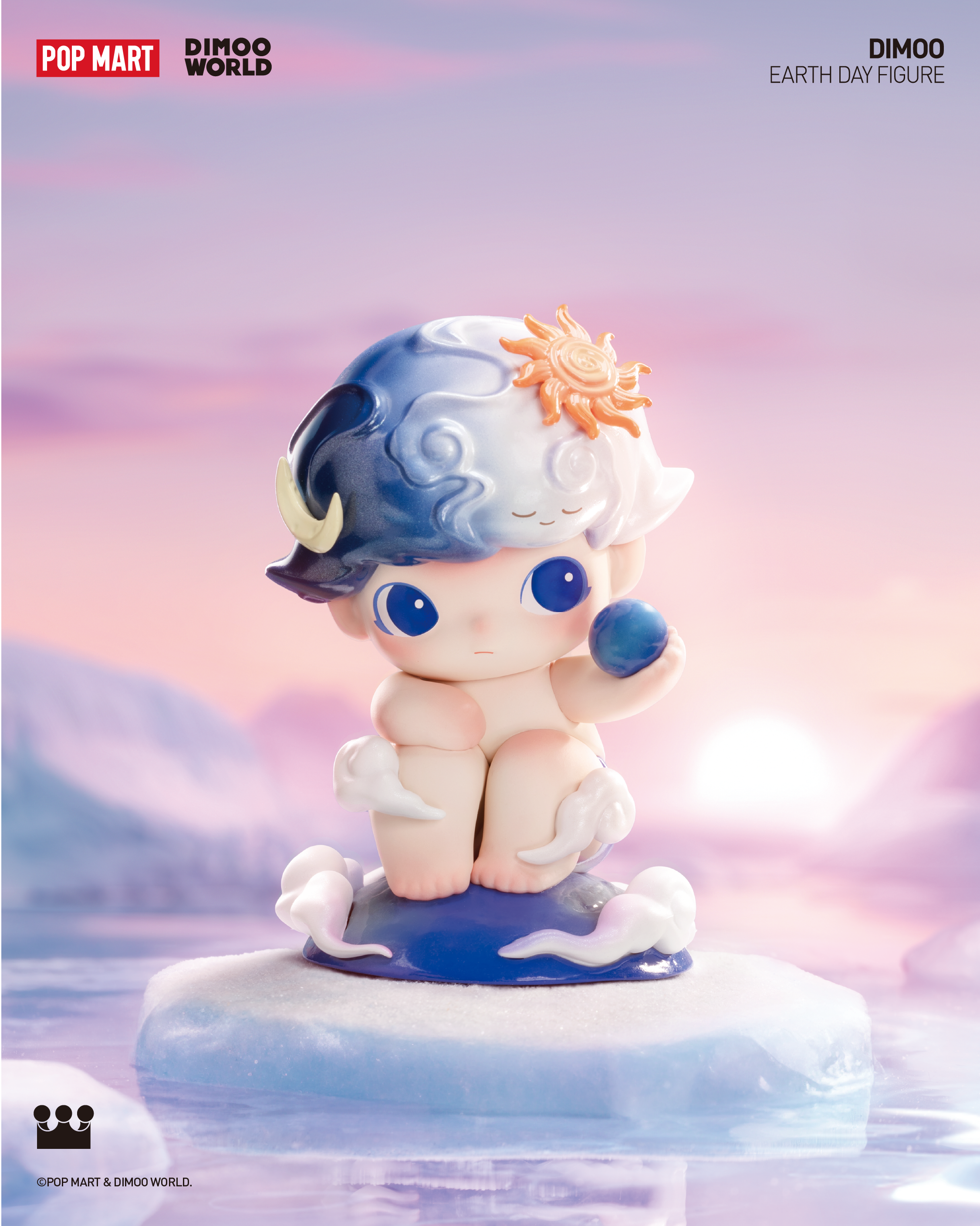  POP MART DIMOO Earth Day Figure、mySite、greenlandpopulation