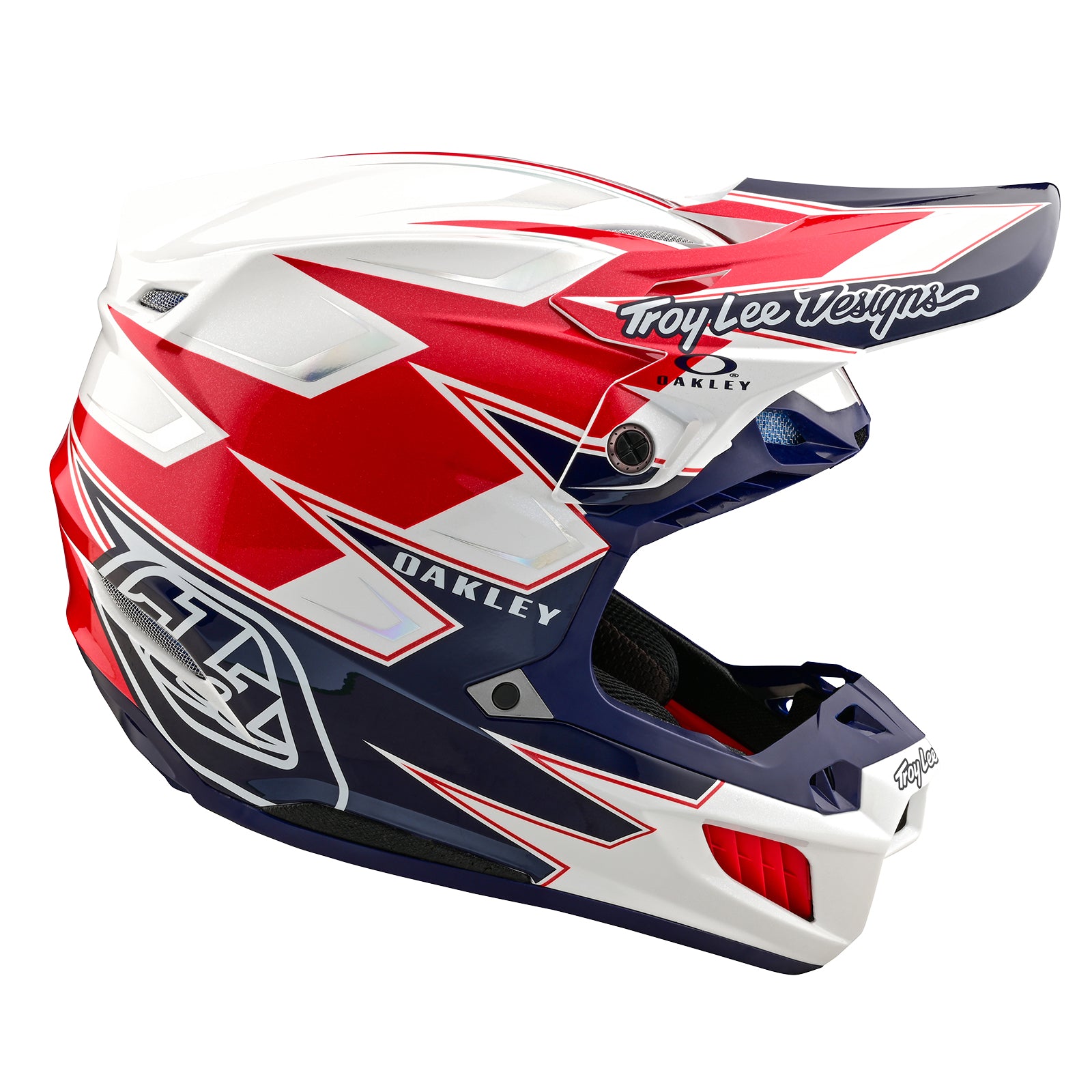 SE5 Composite Helmet W/MIPS Troy Lee Designs X Oakley Vision White / Blue、mySite、dreamappss