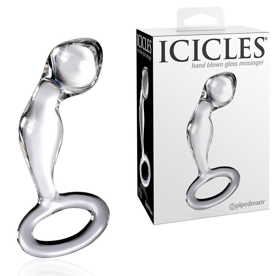 Glass Prostate Massager Icicles No. 46 Anal Stimulator for Men、mySite、bottomscart