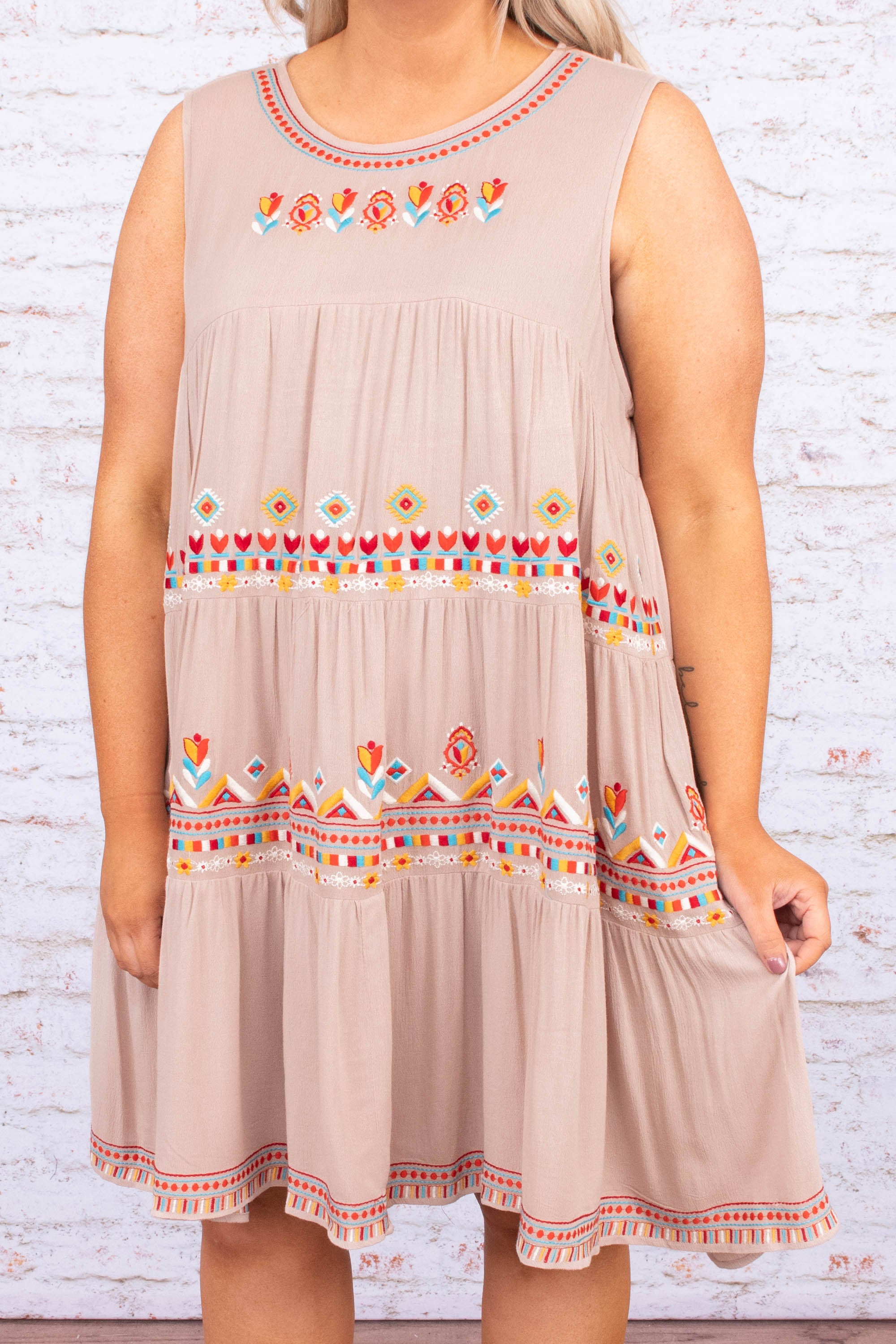  Winds of Time Dress, Taupe、mySite、justintrudeaud