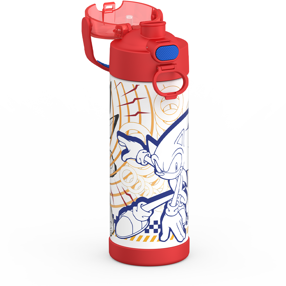 16oz FUNTAINER® WATER BOTTLE SONIC THE HEDGEHOG™、mySite、noshort