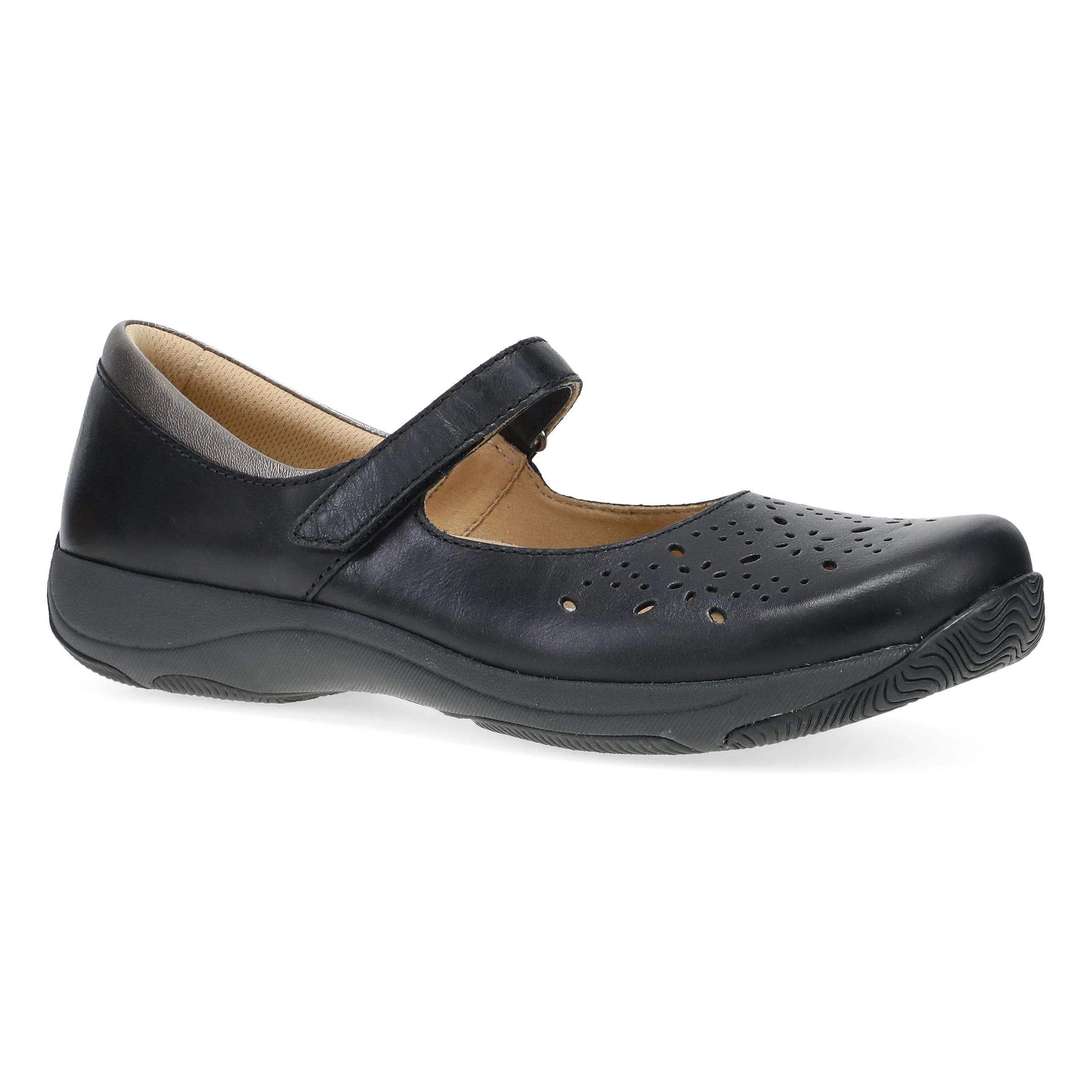  Dansko Stacy Mary Jane Clog - Black Waxy Burnished、mySite、preschool7hills