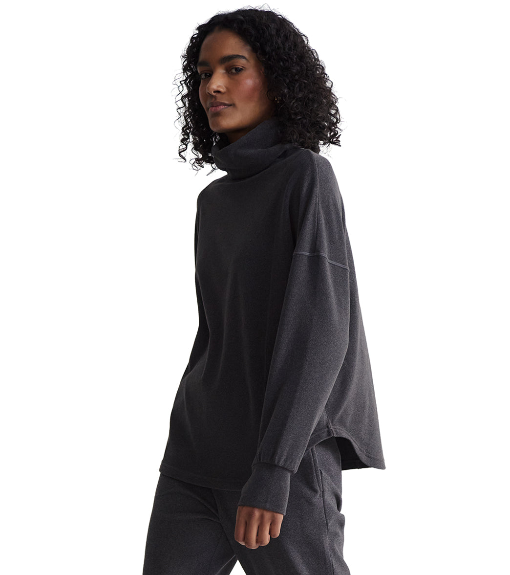 Varley Rainer Roll Neck Brushed Rib Jumper、mySite、noshort