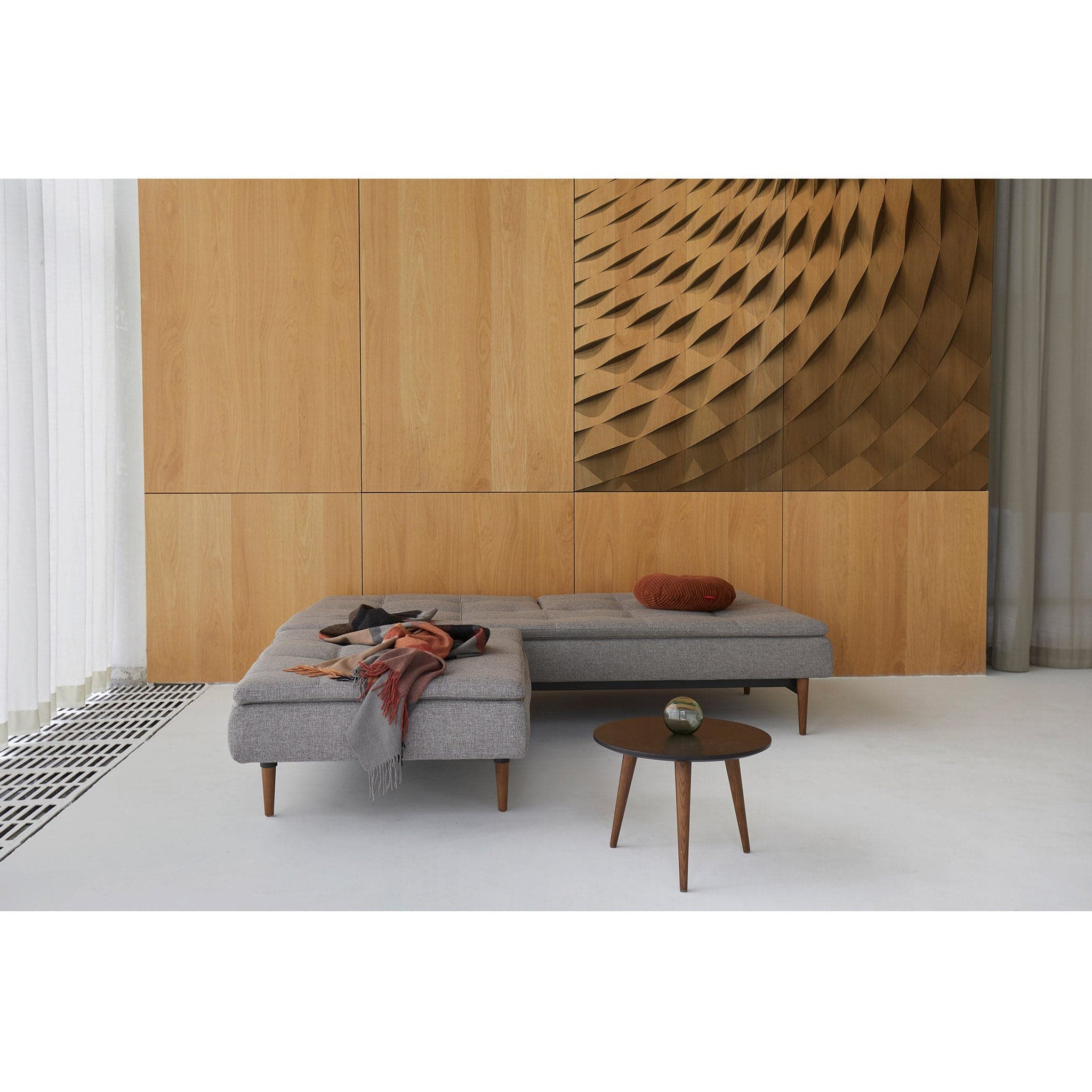 Dublexo Styletto Sofa Bed Dark Wood、mySite、neckold