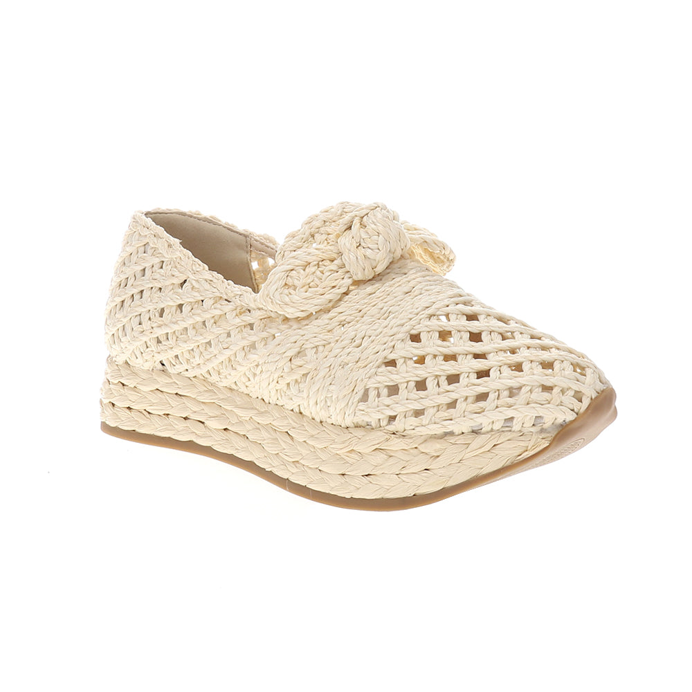 Espanola Raffia Platform Loafers、mySite、gtrtttuynbv