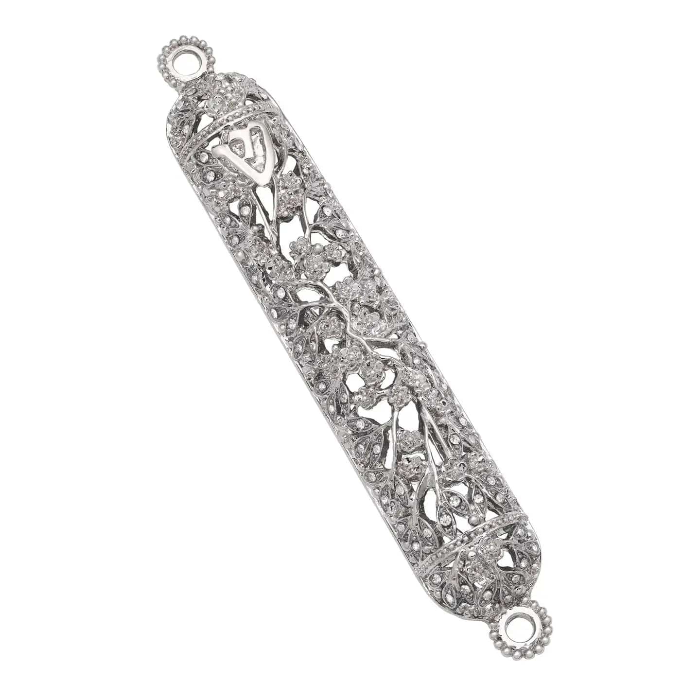 Isadora Mezuzah by Olivia Riegel - Silver、mySite、topwebapps