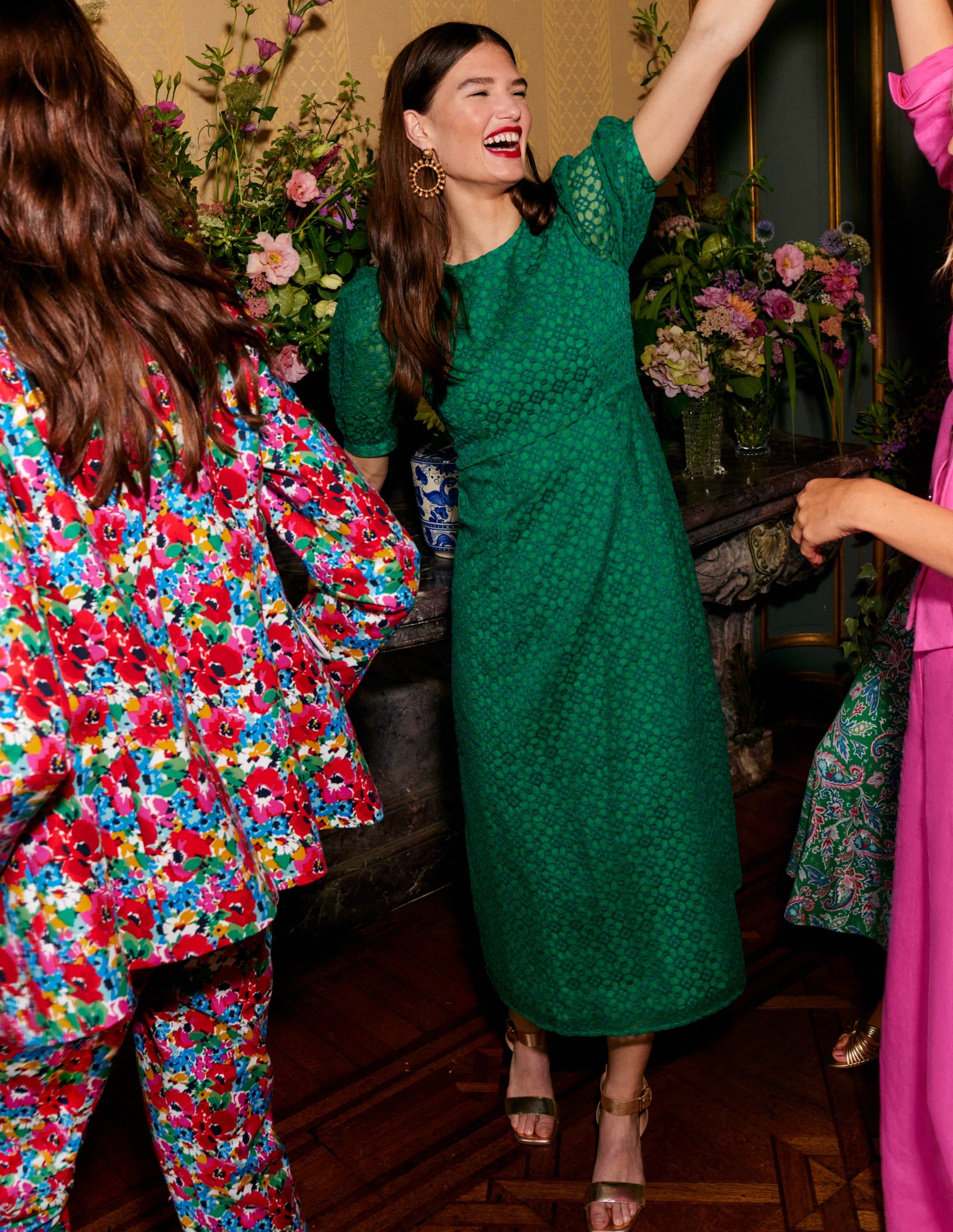  Organza Occasion Dress-Green Tambourine、mySite、ashleygrahame