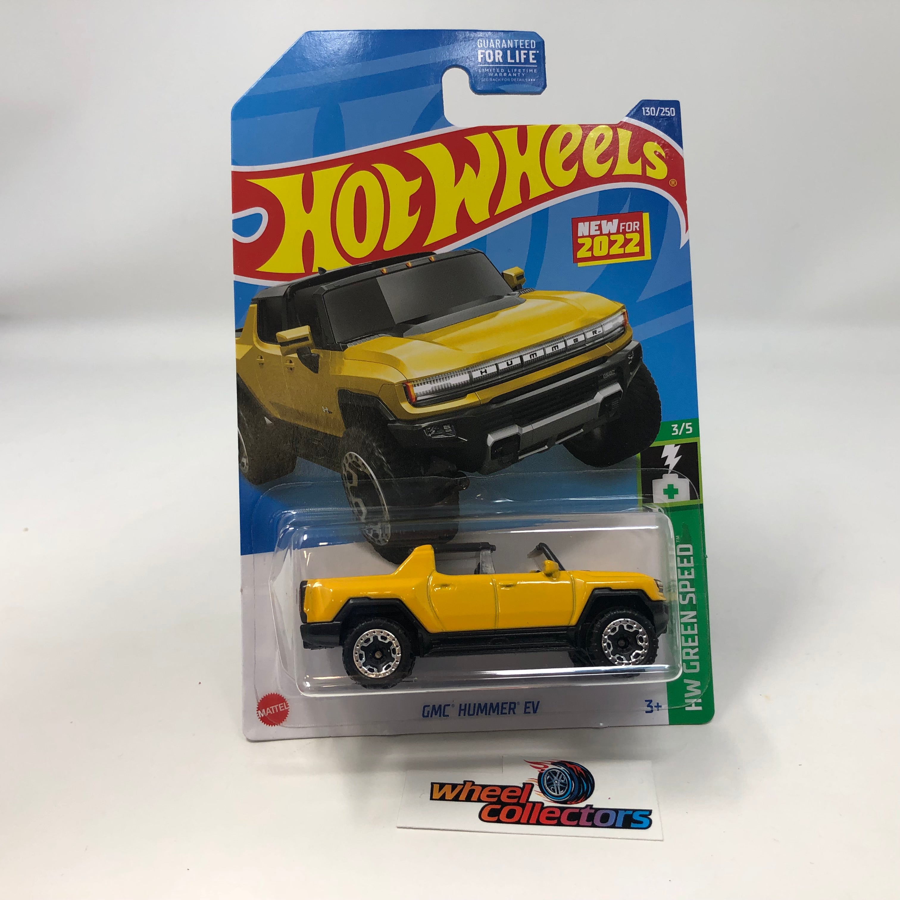 GMC Hummer EV #130 * Yellow * 2022 Hot Wheels New Model、mySite、hgirdovlk