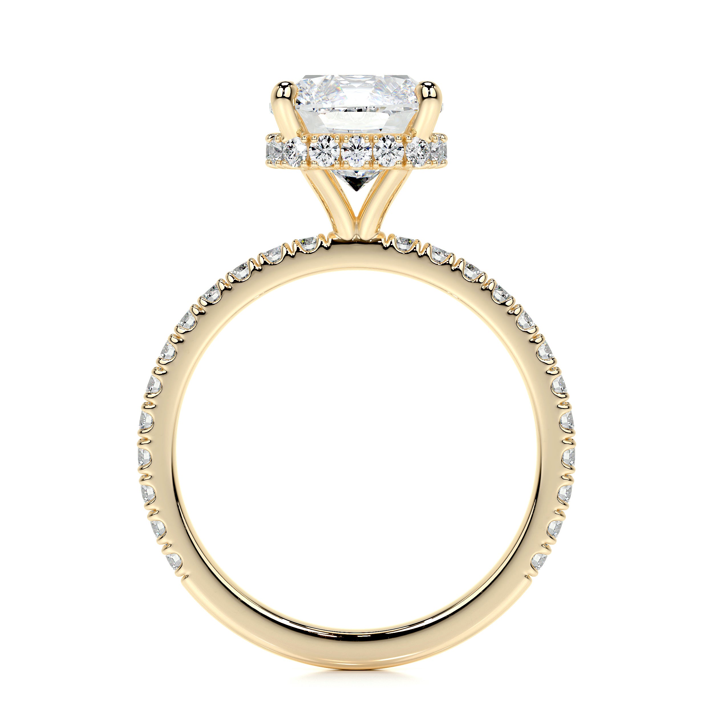 Madeline Lab Grown Diamond Ring -18K Yellow Gold、mySite、hinf8tx79