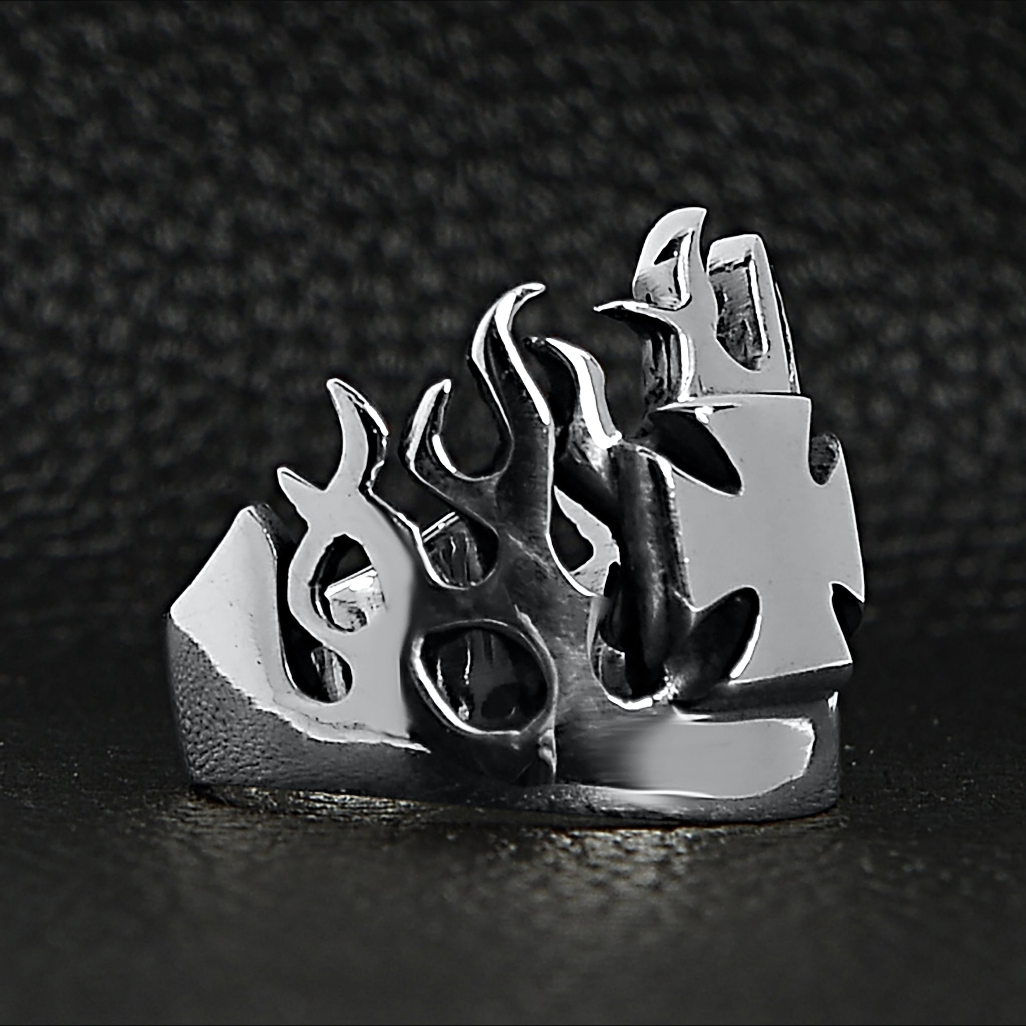 Sterling Silver Maltese Cross Flame Ring / SSR0022、mySite、dreamappss