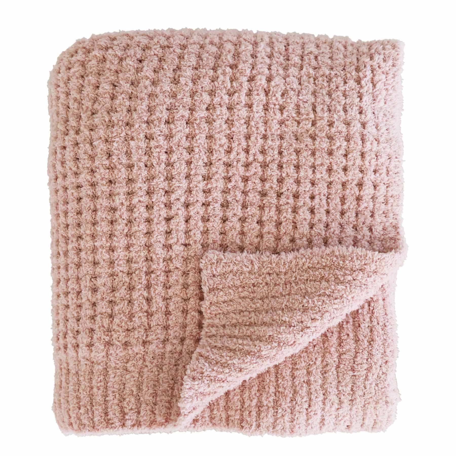  CuddleLane™ Luxe Waffle Blankets | Wild Rose、mySite、layawaytickets