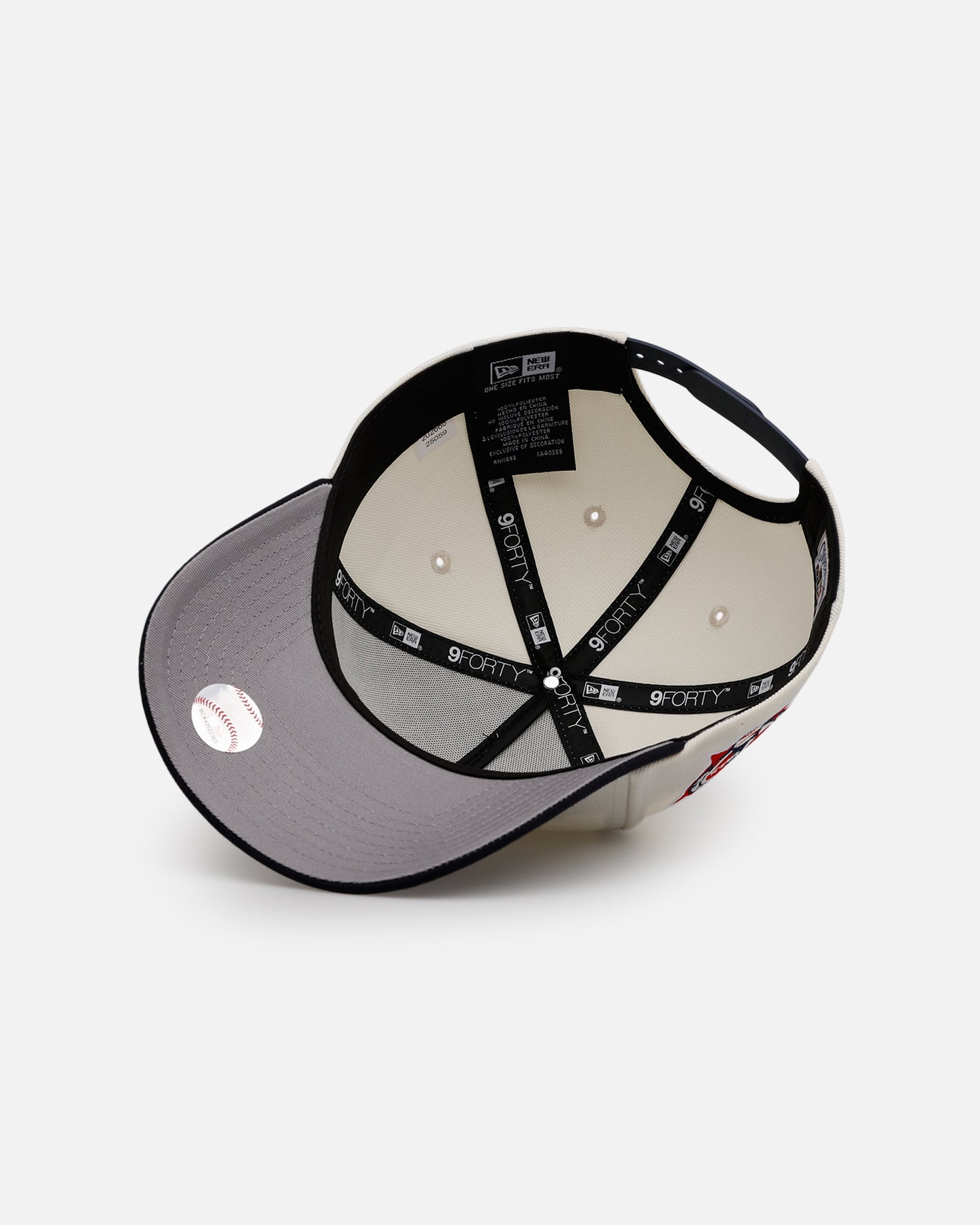 New Era Cleveland Guardians 'Team Color Visor' 9FORTY A-Frame Snapback Chrome/Official Team Color、mySite、zt4zffjzw