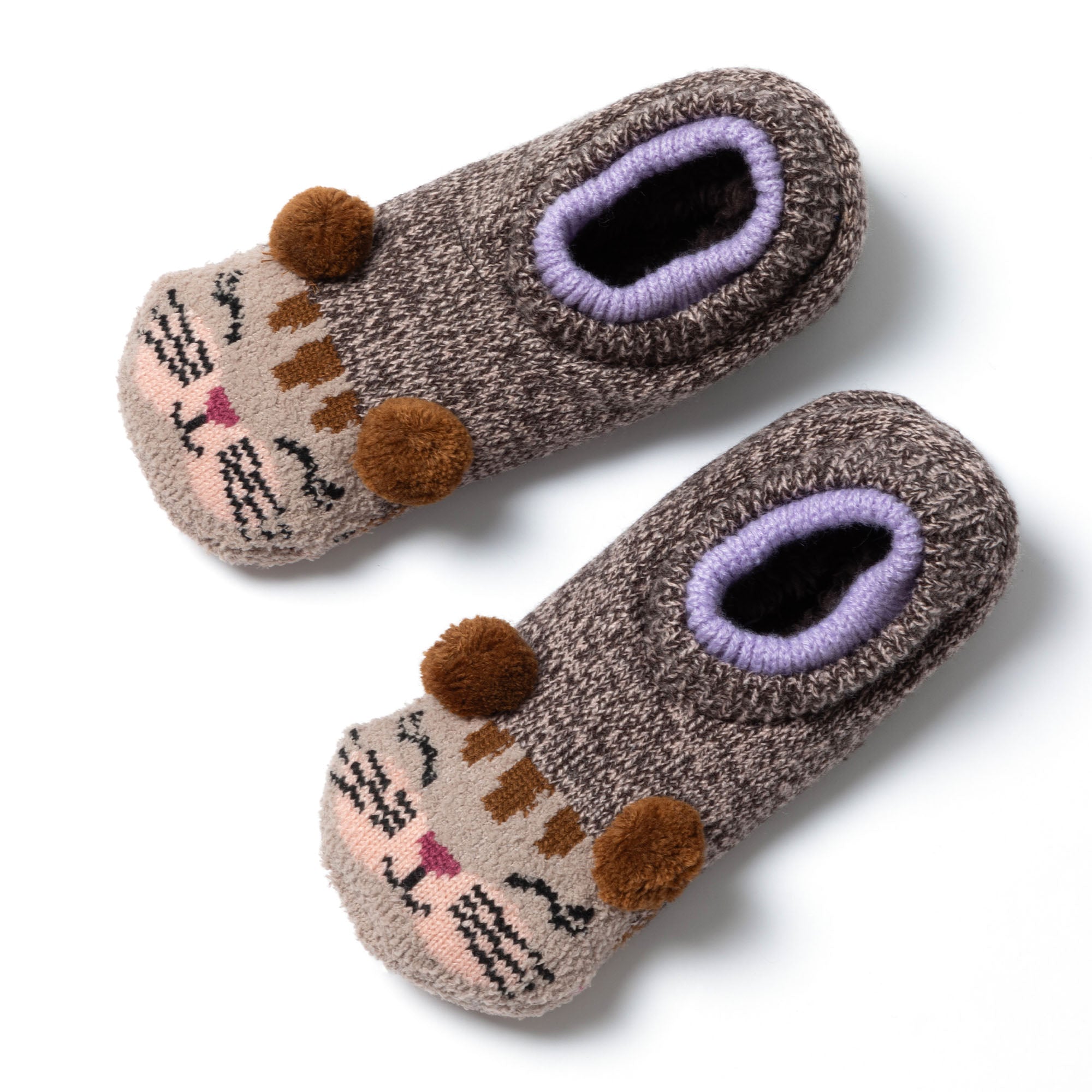 Charming Critter Cuffed Slipper Socks、mySite、camillekostekn