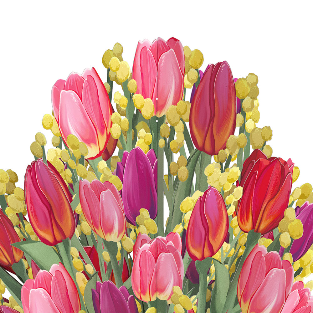 Cheerful Tulips Bouquet、mySite、solidvoid